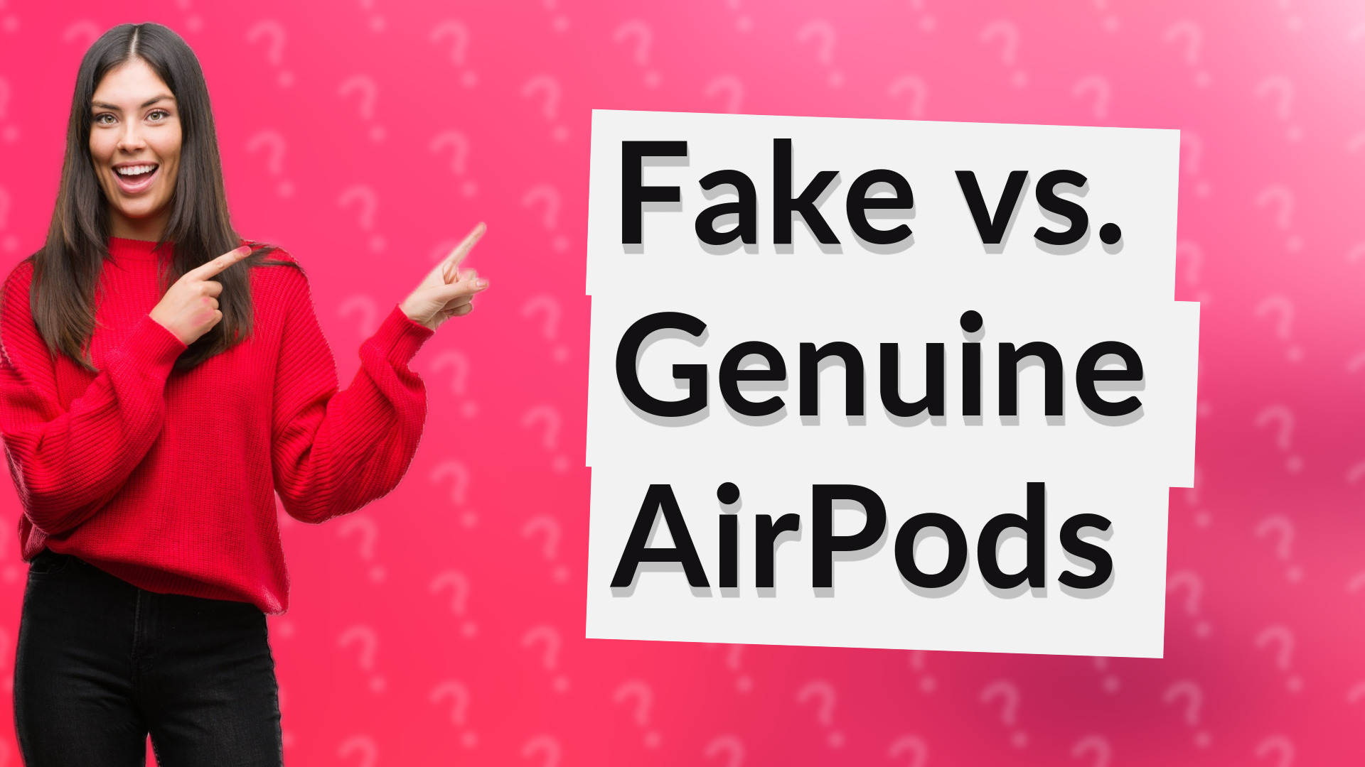Fake vs. Genuine AirPods