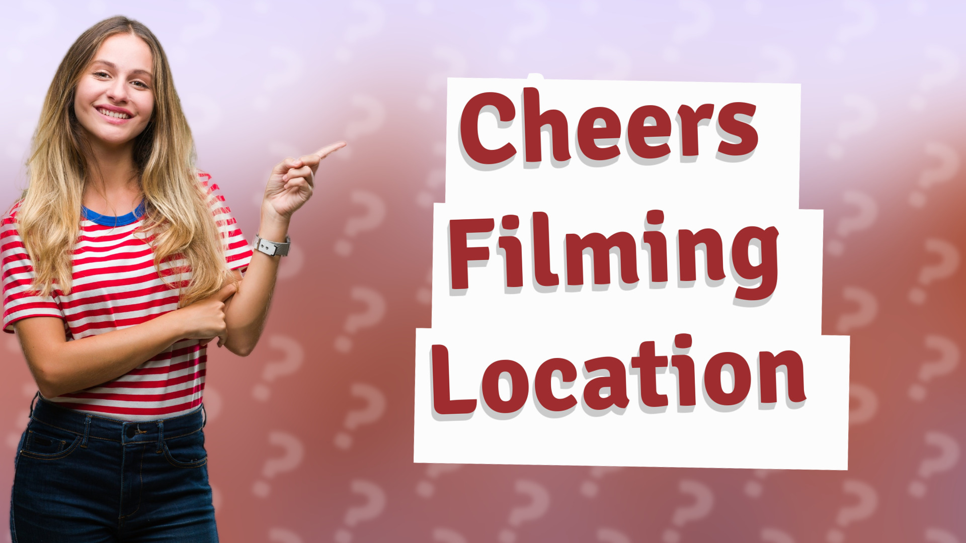 Cheers Filming Location
