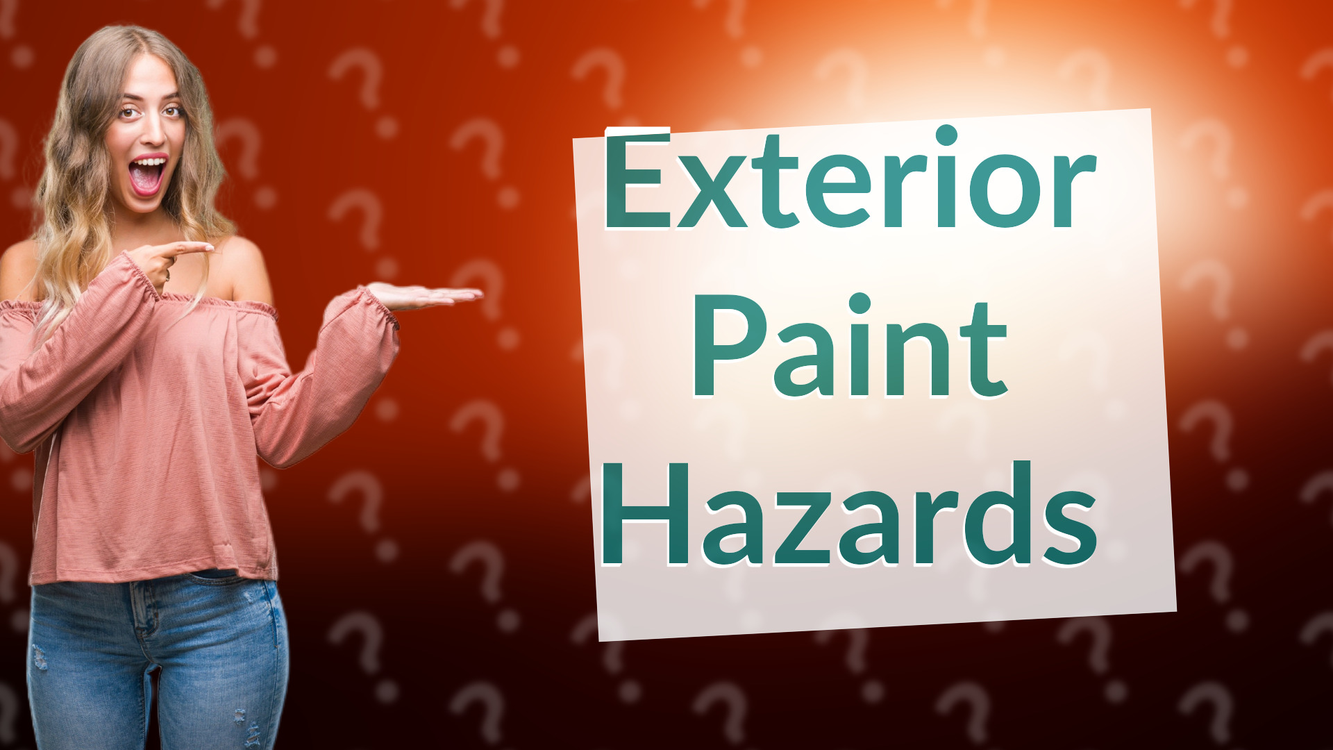 Exterior Paint Hazards