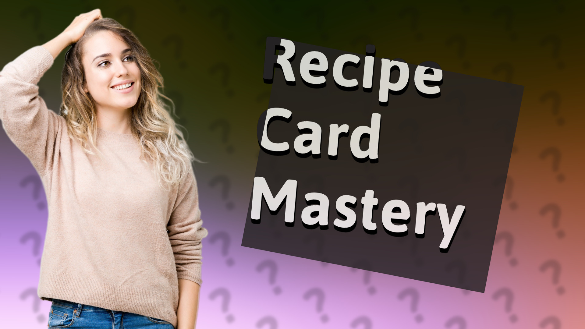 Recipe Card Mastery