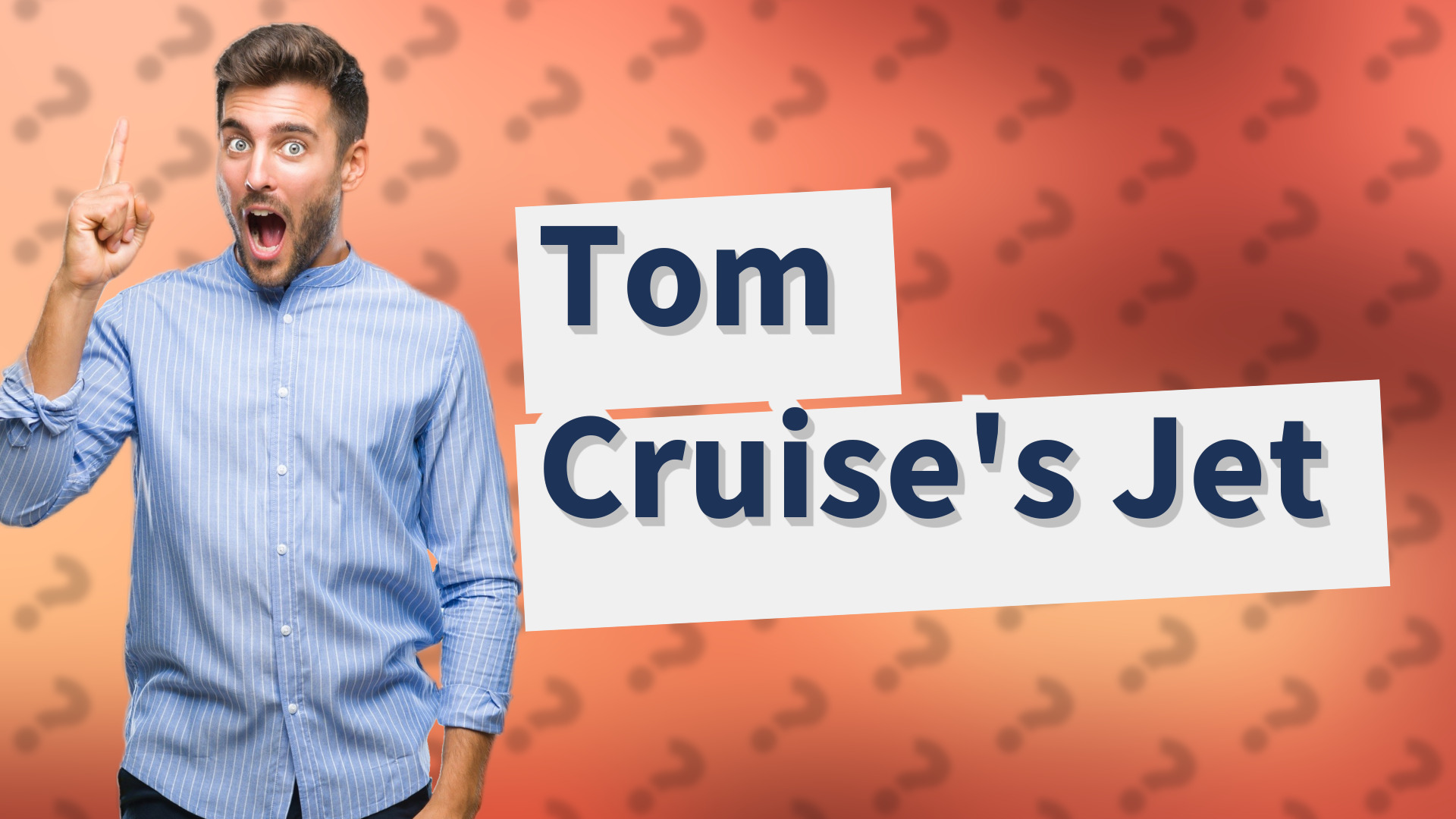 Tom Cruise's Jet