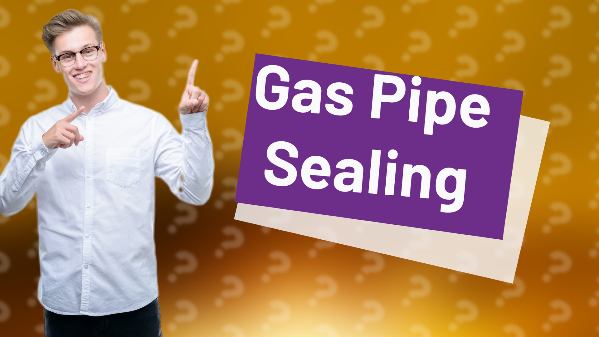Gas Pipe Sealing