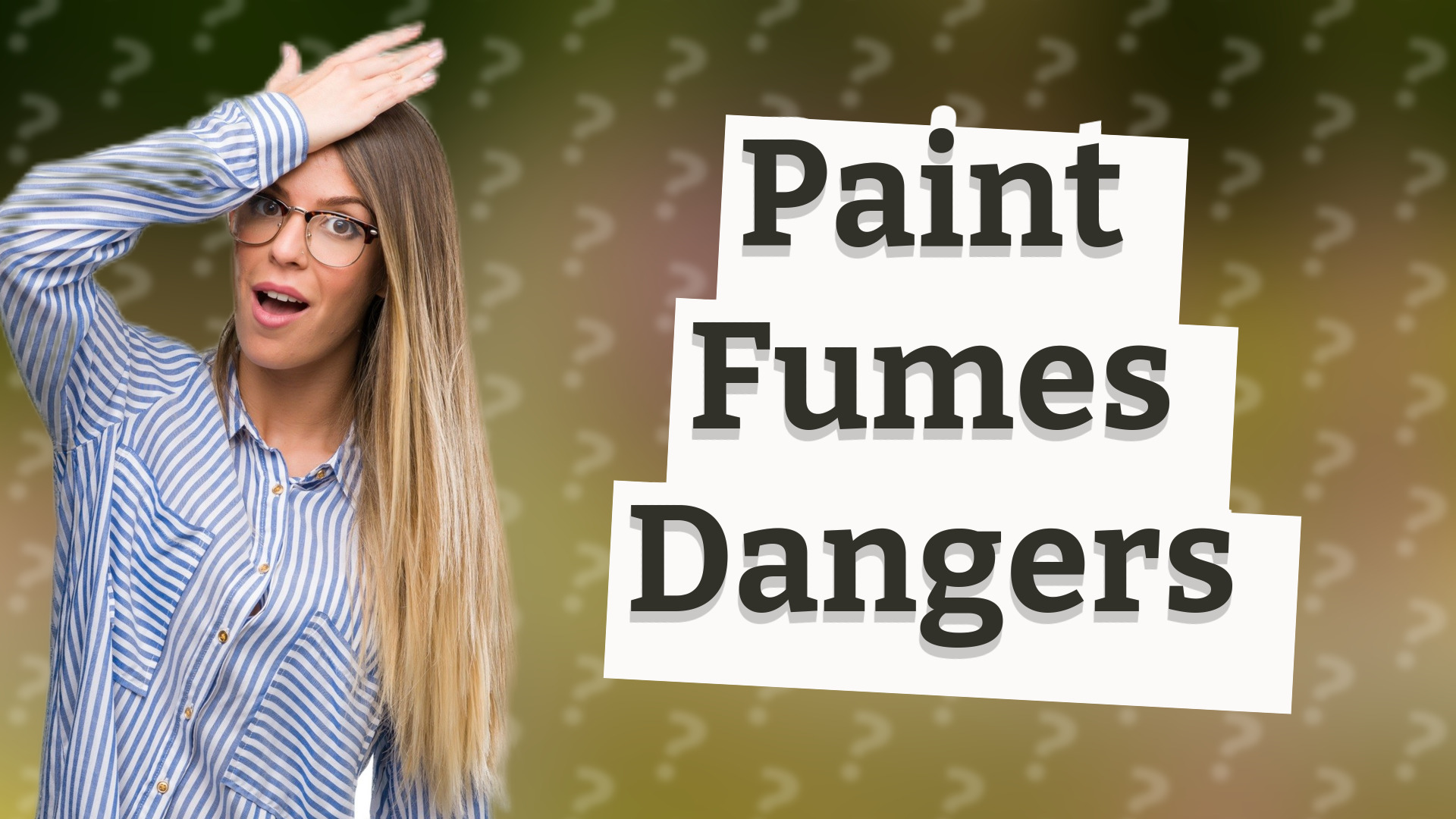 Paint Fumes Dangers