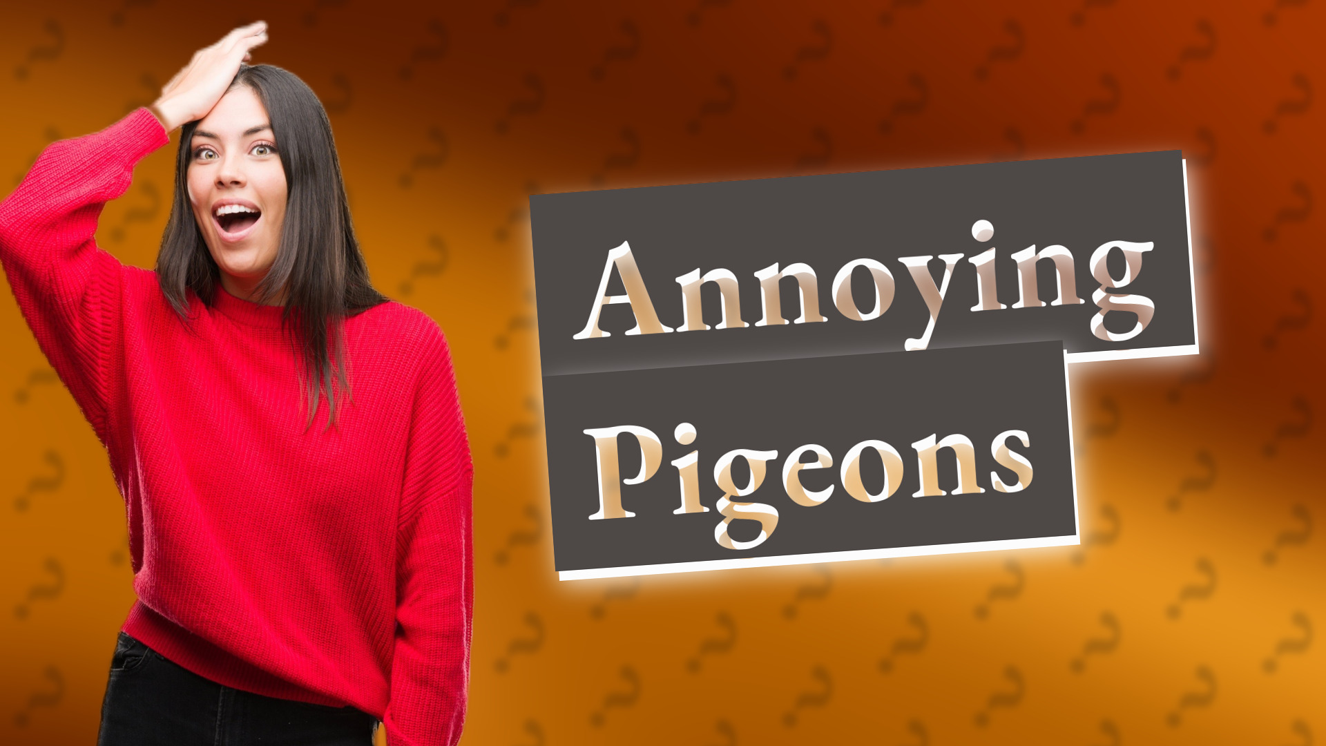 Annoying Pigeons