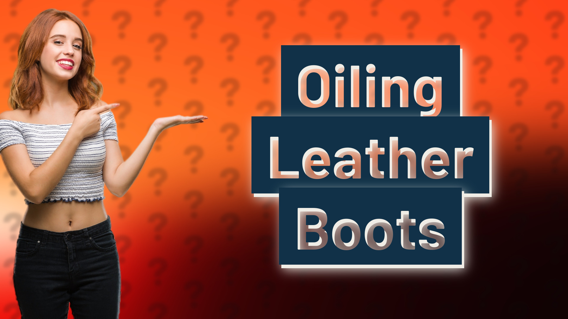 Oiling Leather Boots