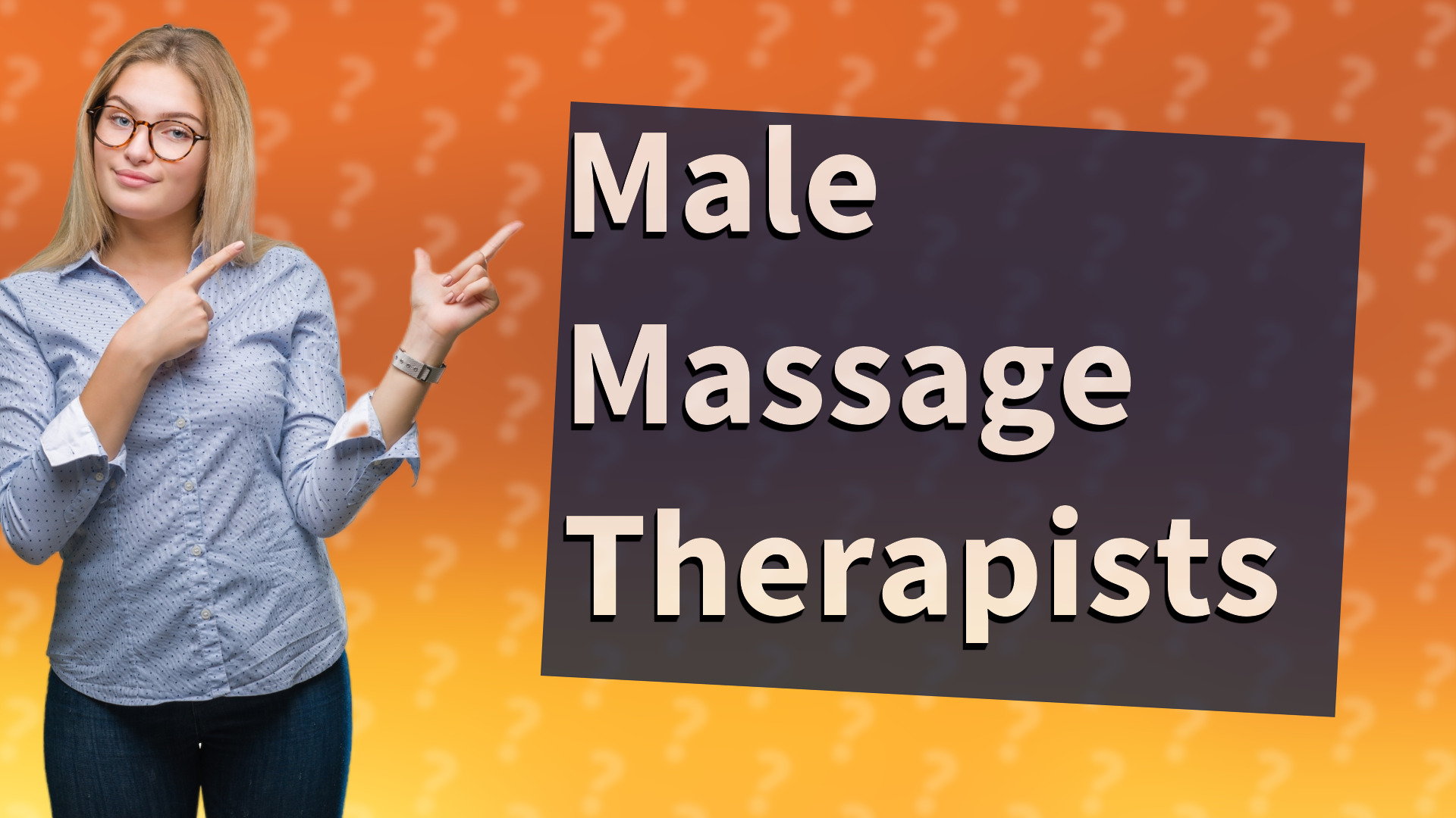 Male Massage Therapists