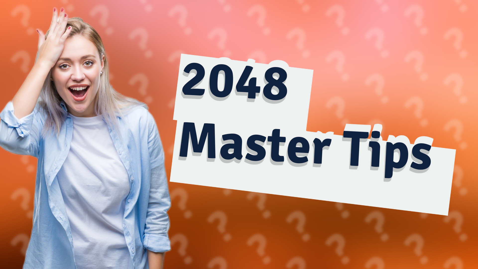 2048 Master Tips