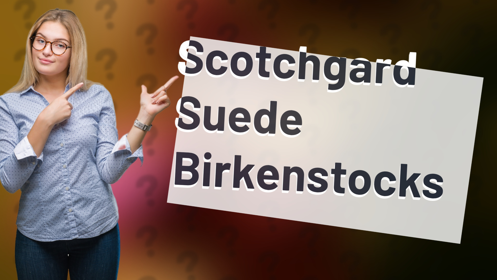 Scotchgard Suede Birkenstocks