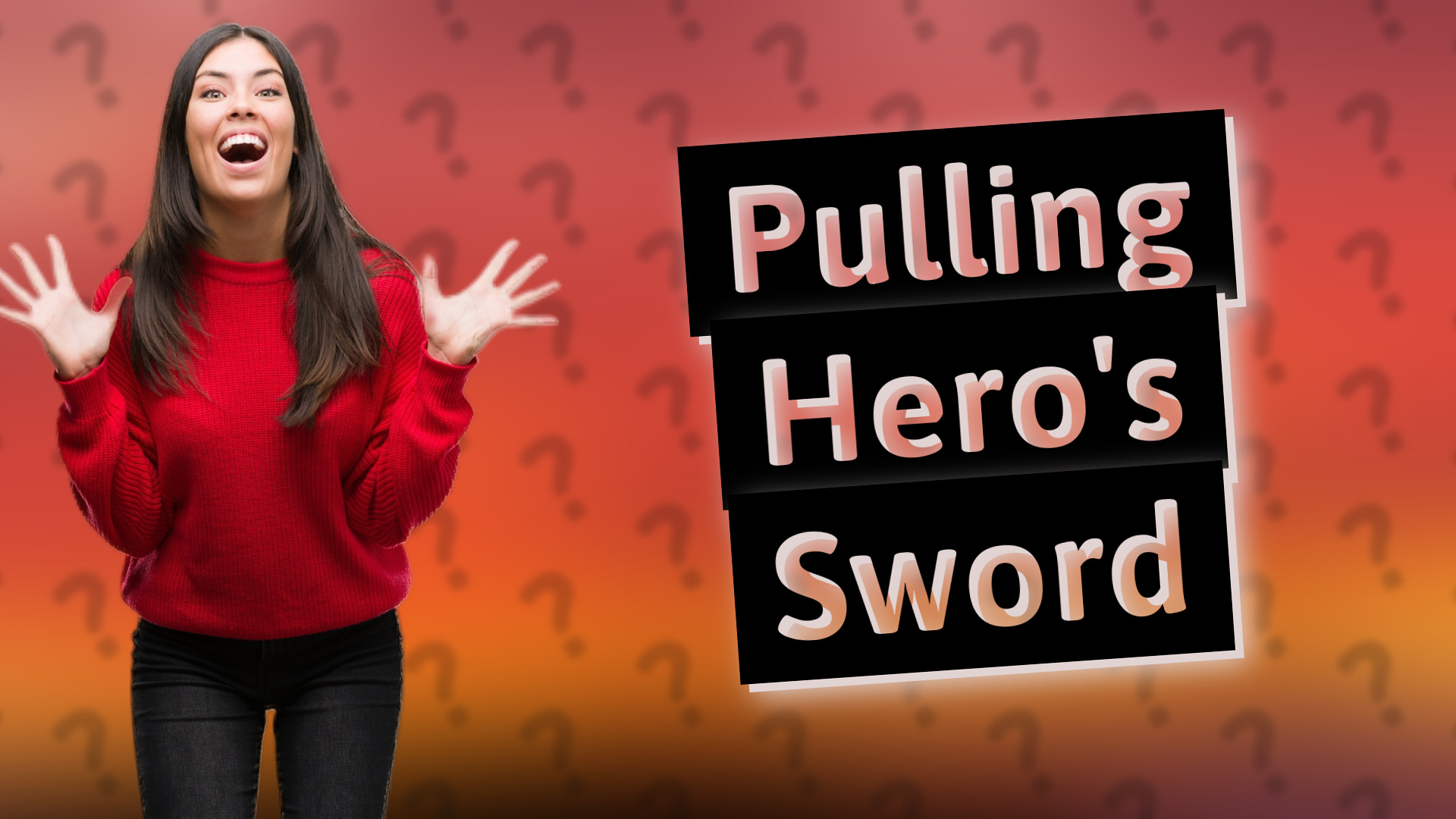 Pulling Hero's Sword