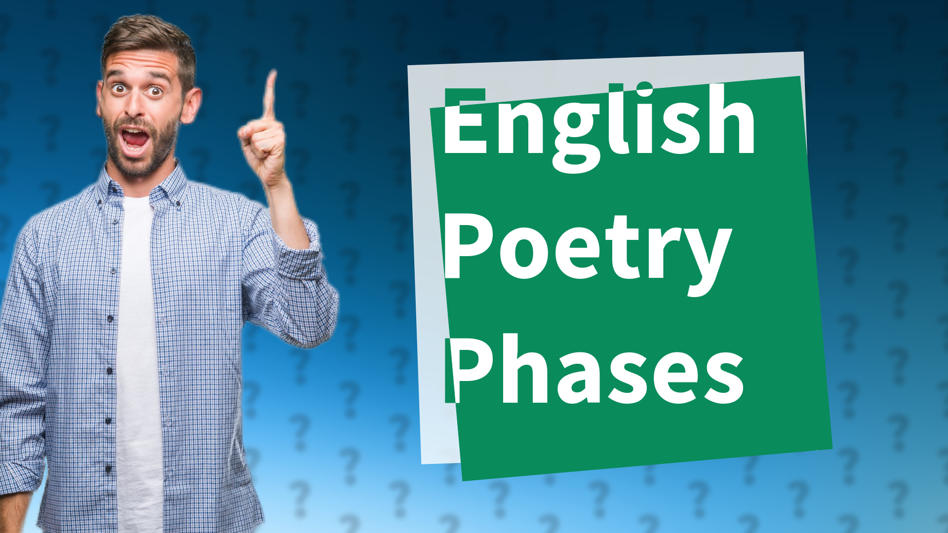 English Poetry Phases