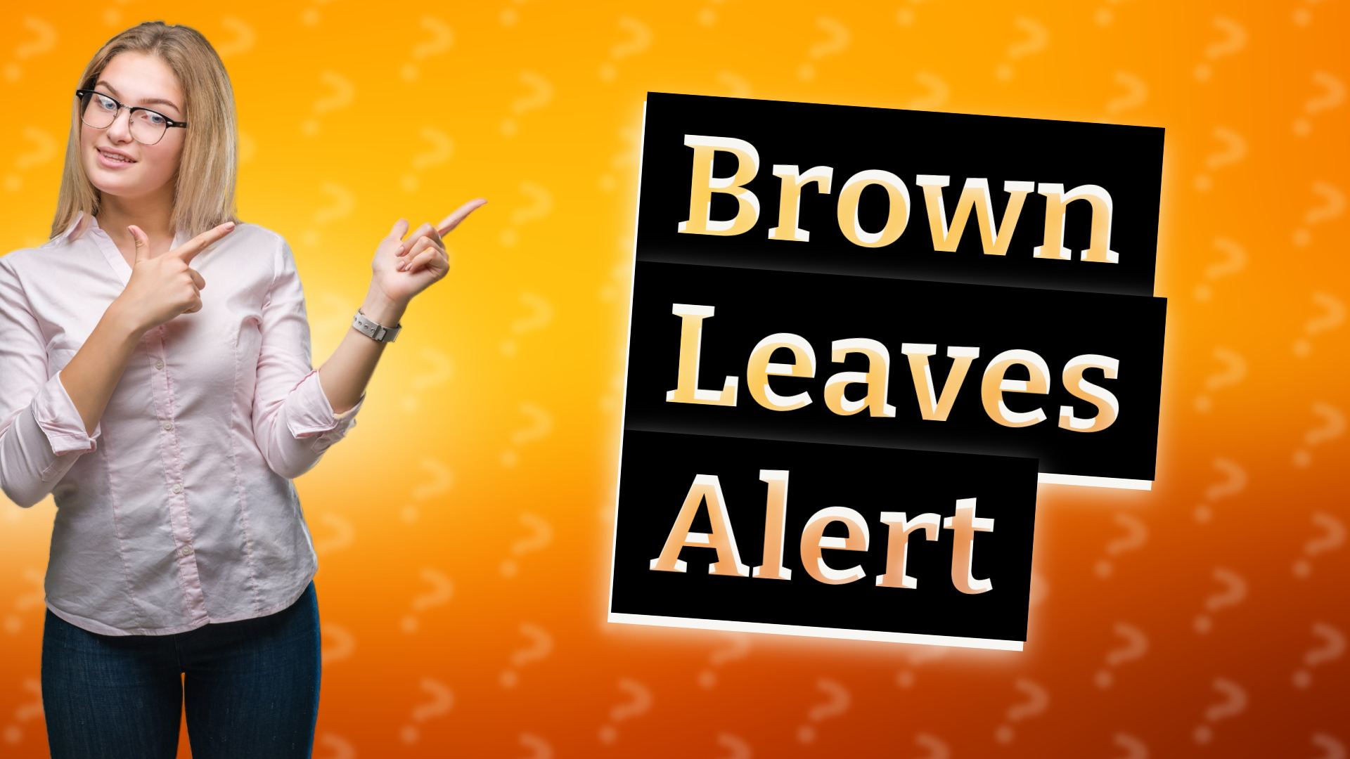 Brown Leaves Alert