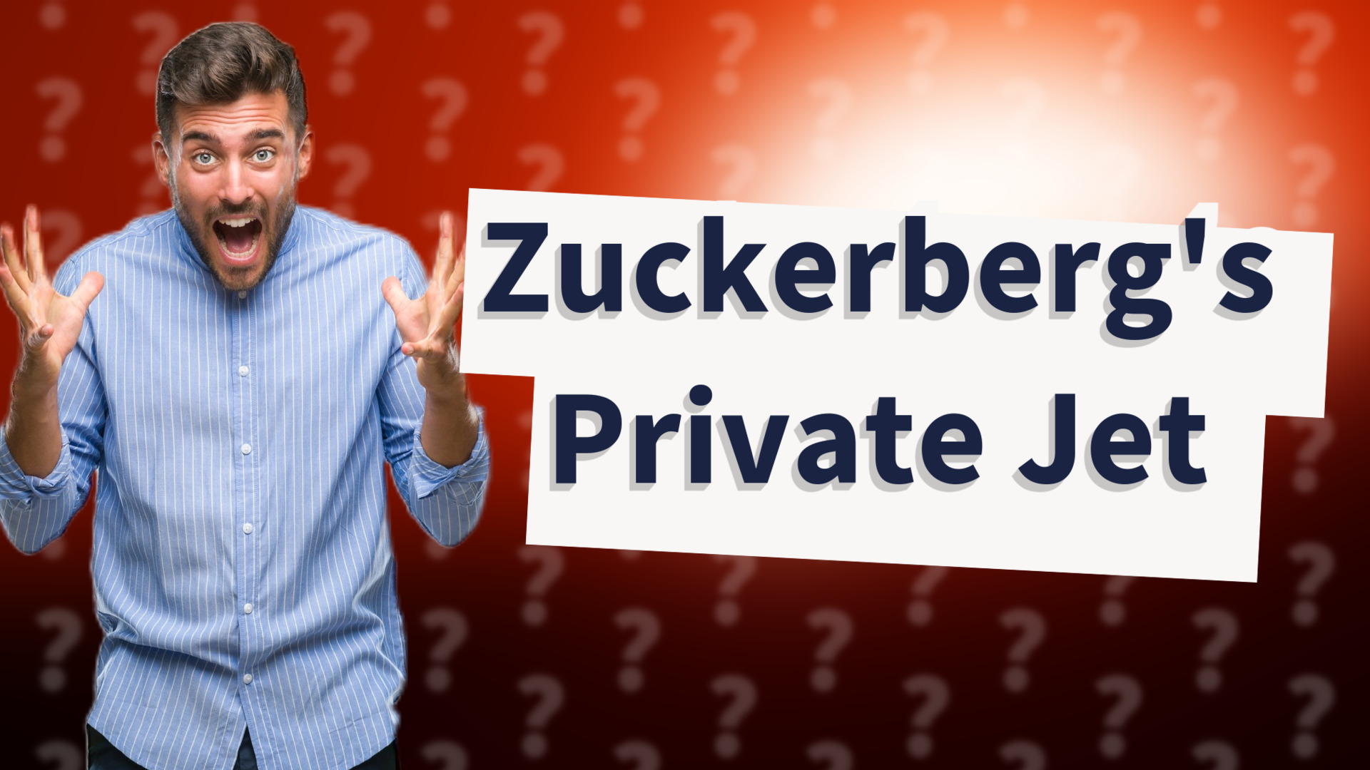 Zuckerberg's Private Jet