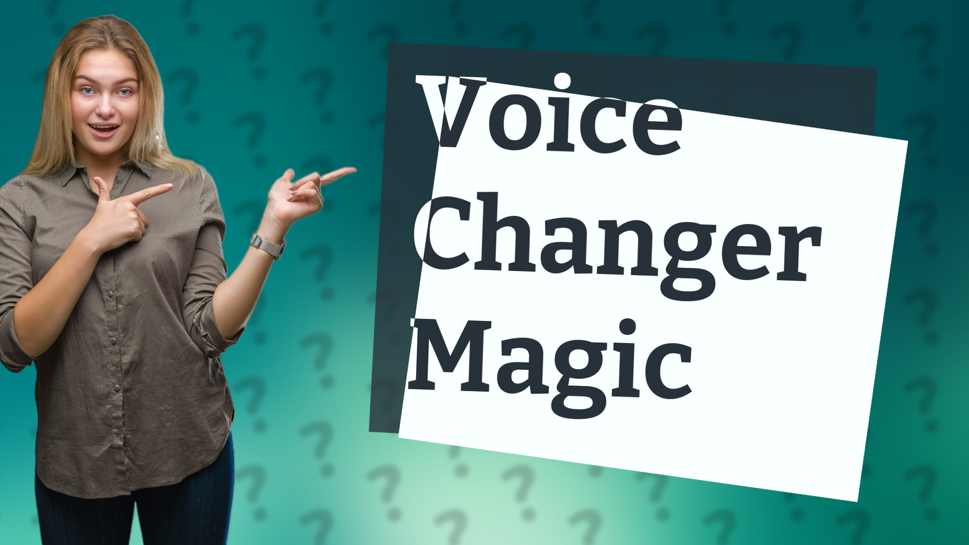 Voice Changer Magic
