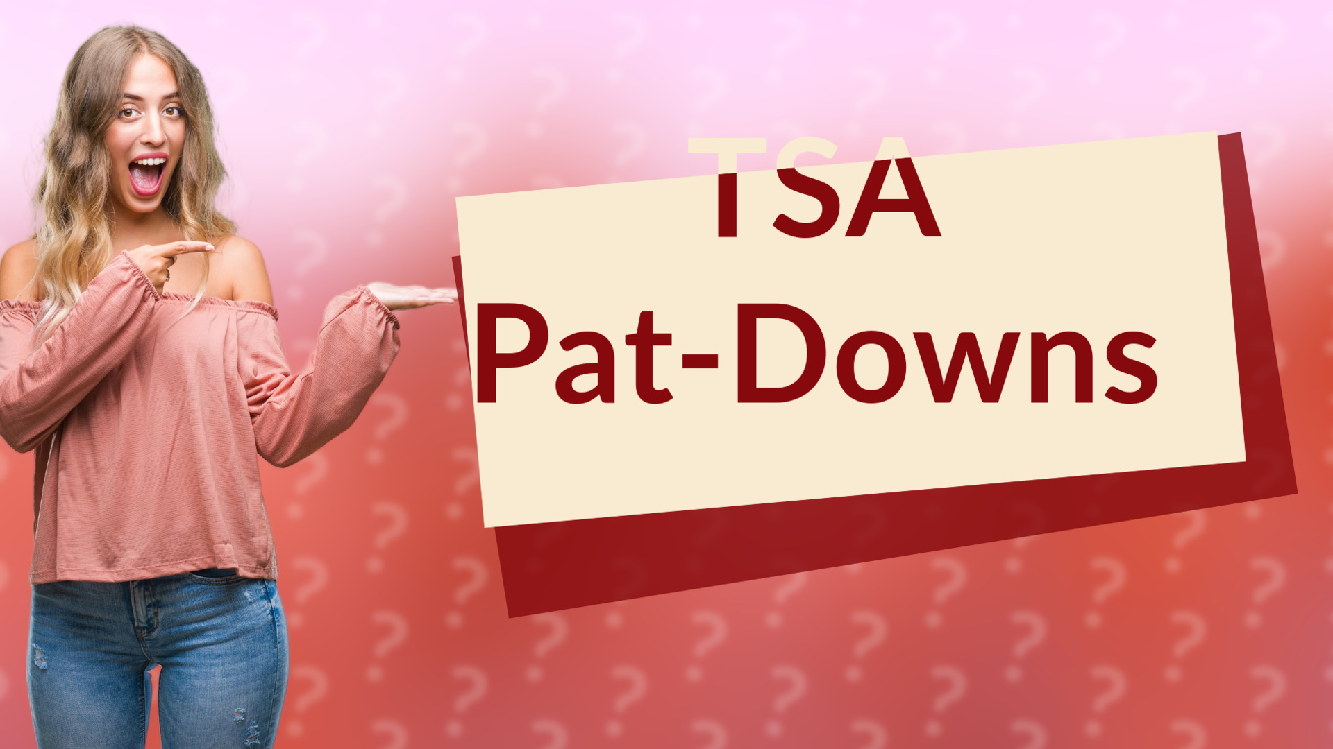 TSA Pat-Downs
