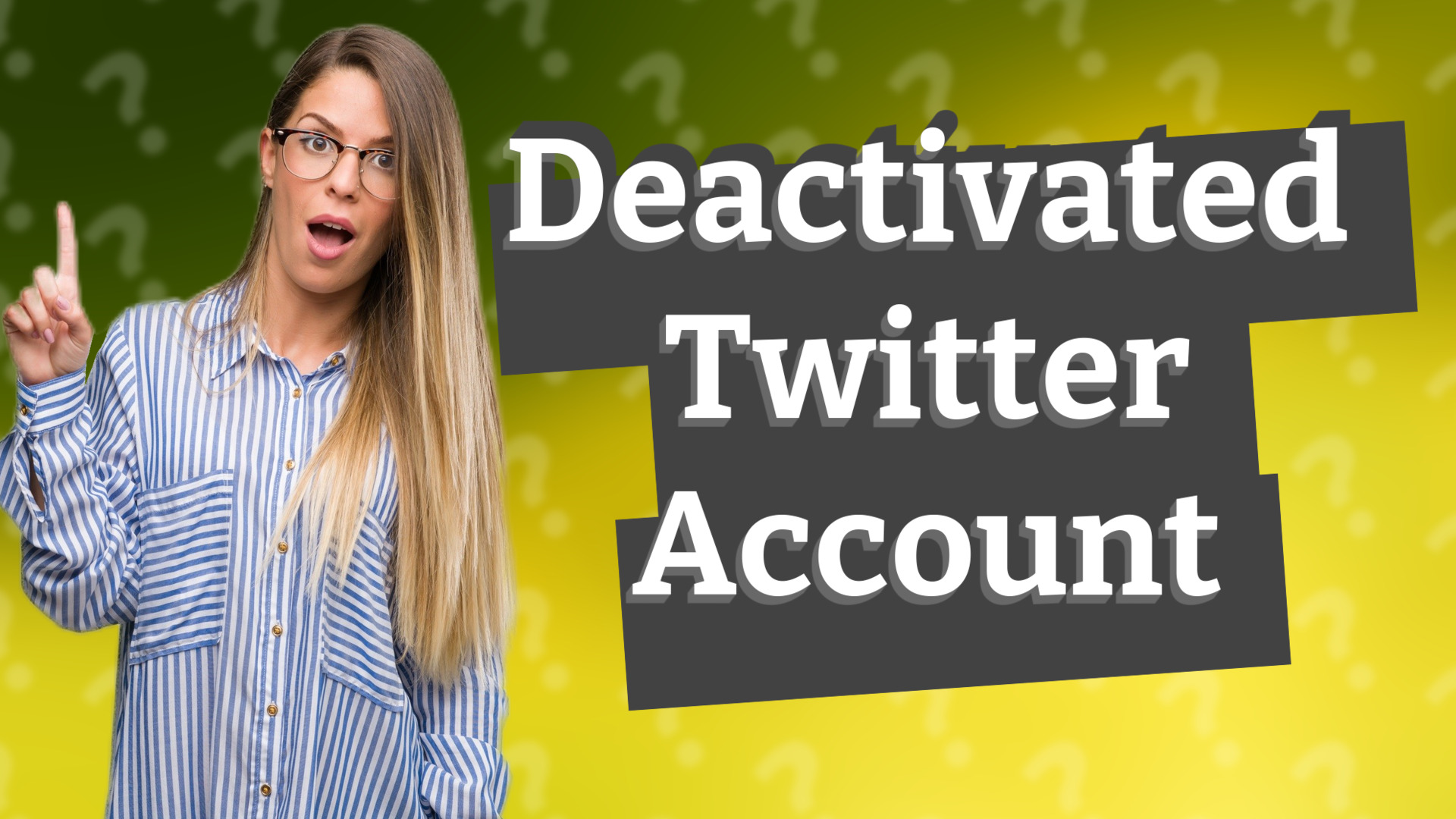 Deactivated Twitter Account