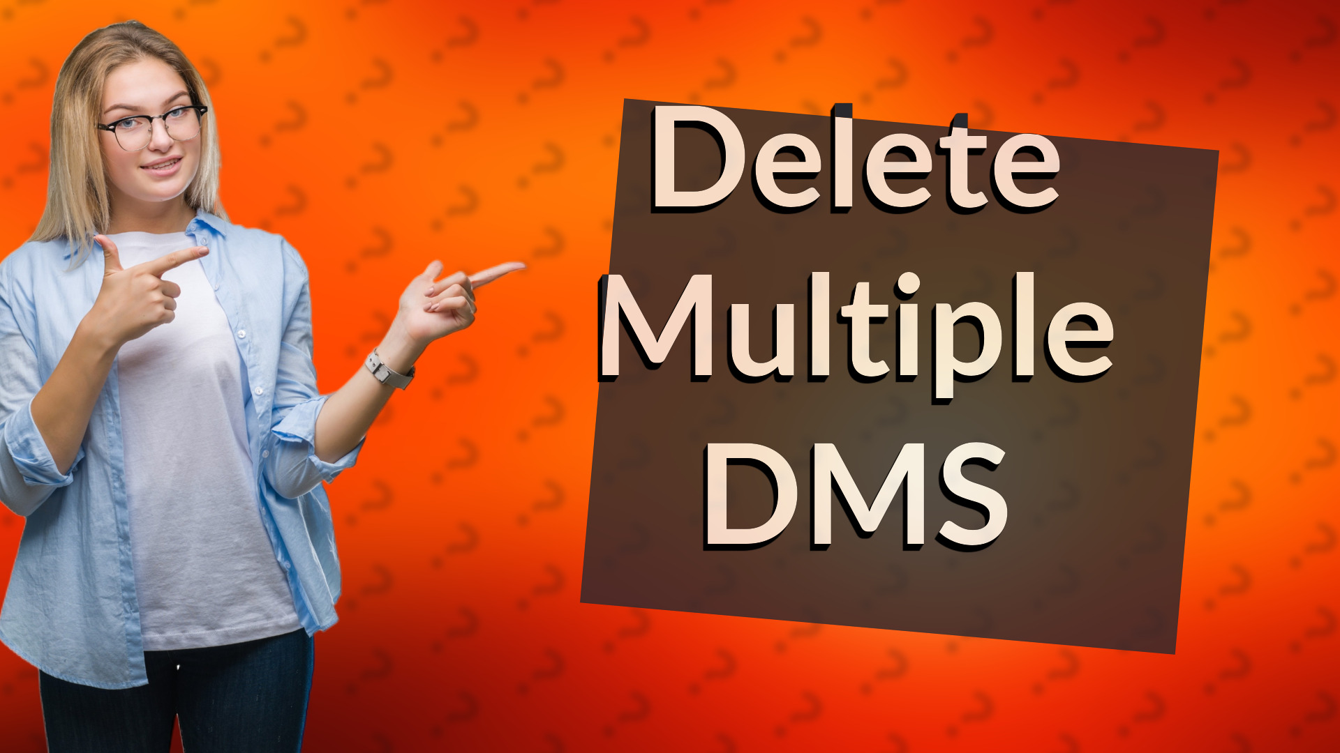 Delete Multiple DMS