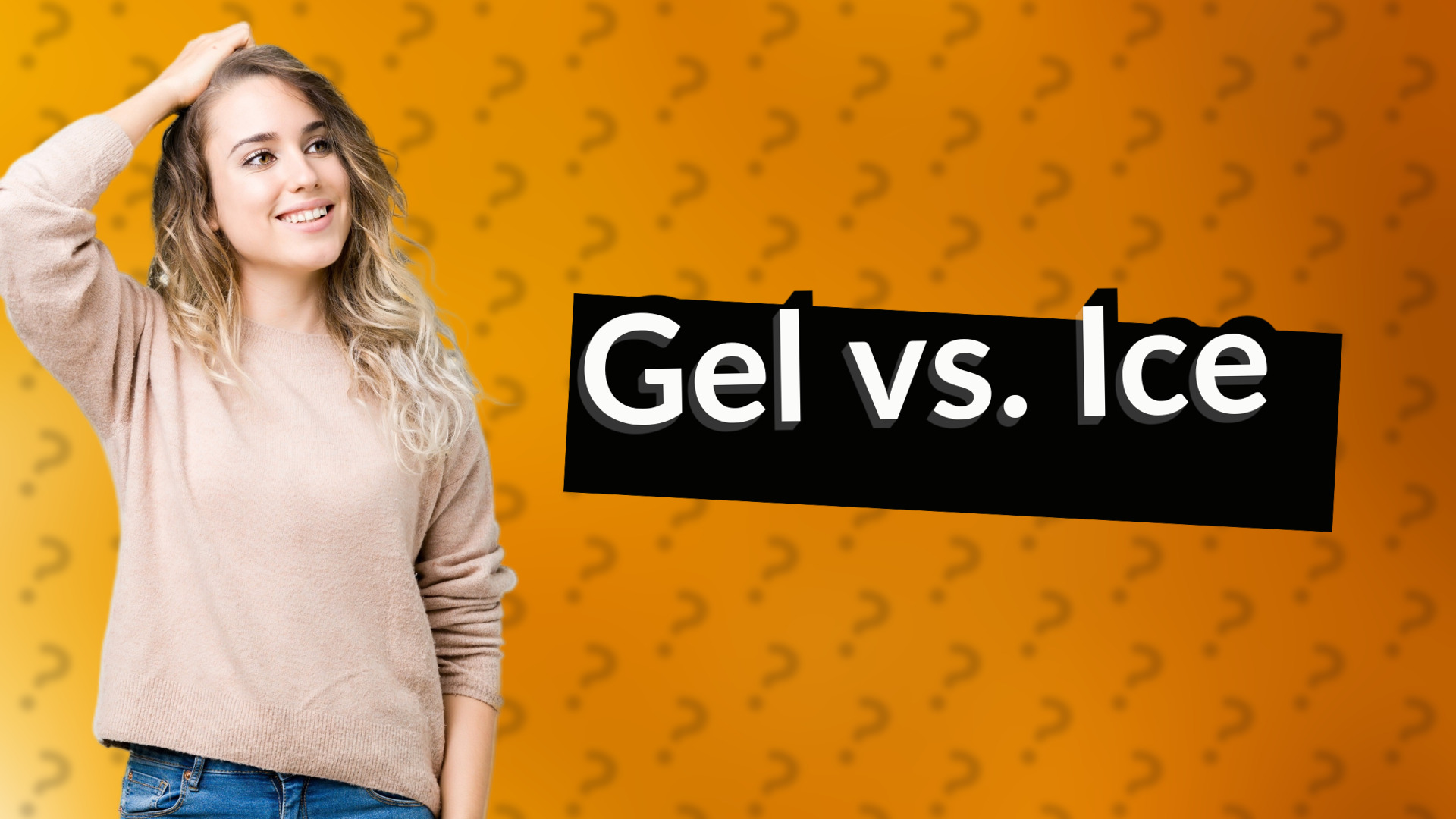 Gel vs. Ice