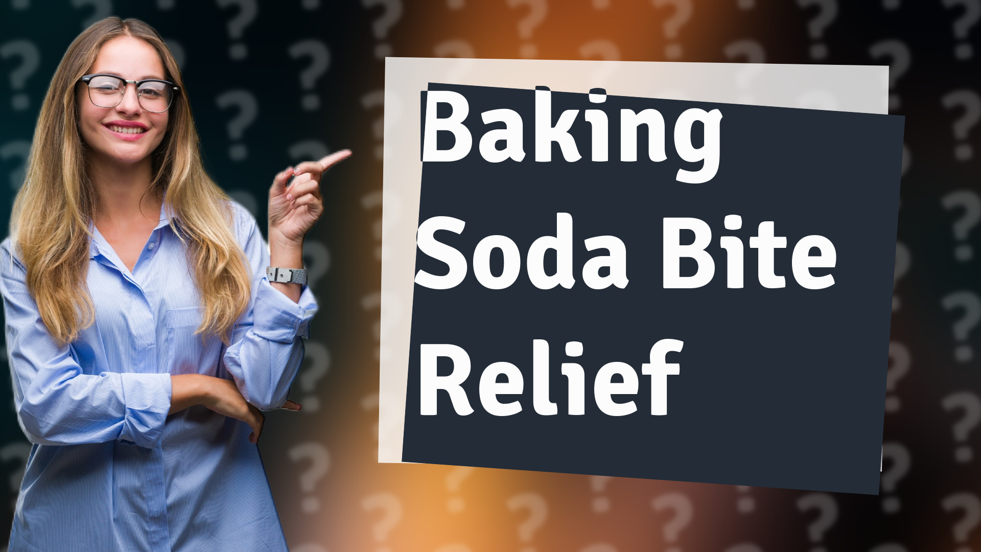 Baking Soda Bite Relief