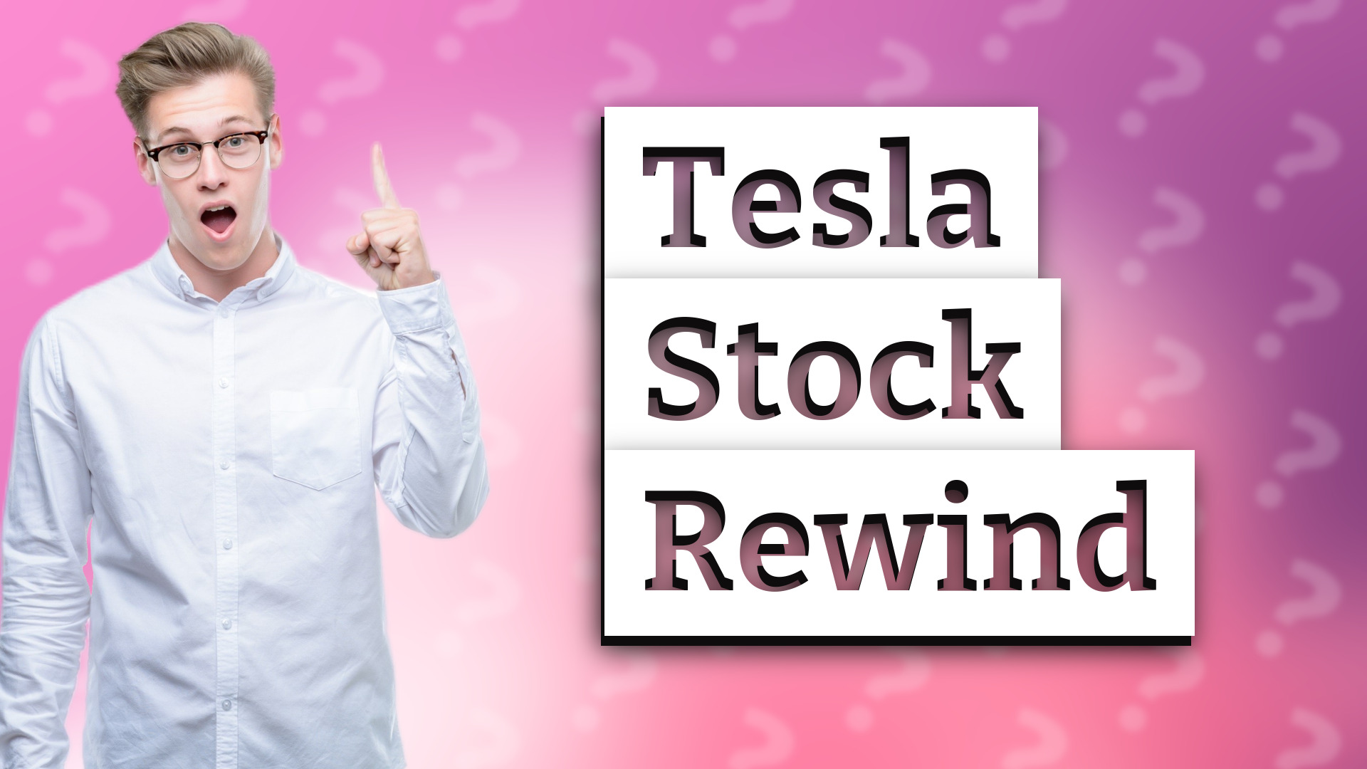 Tesla Stock Rewind