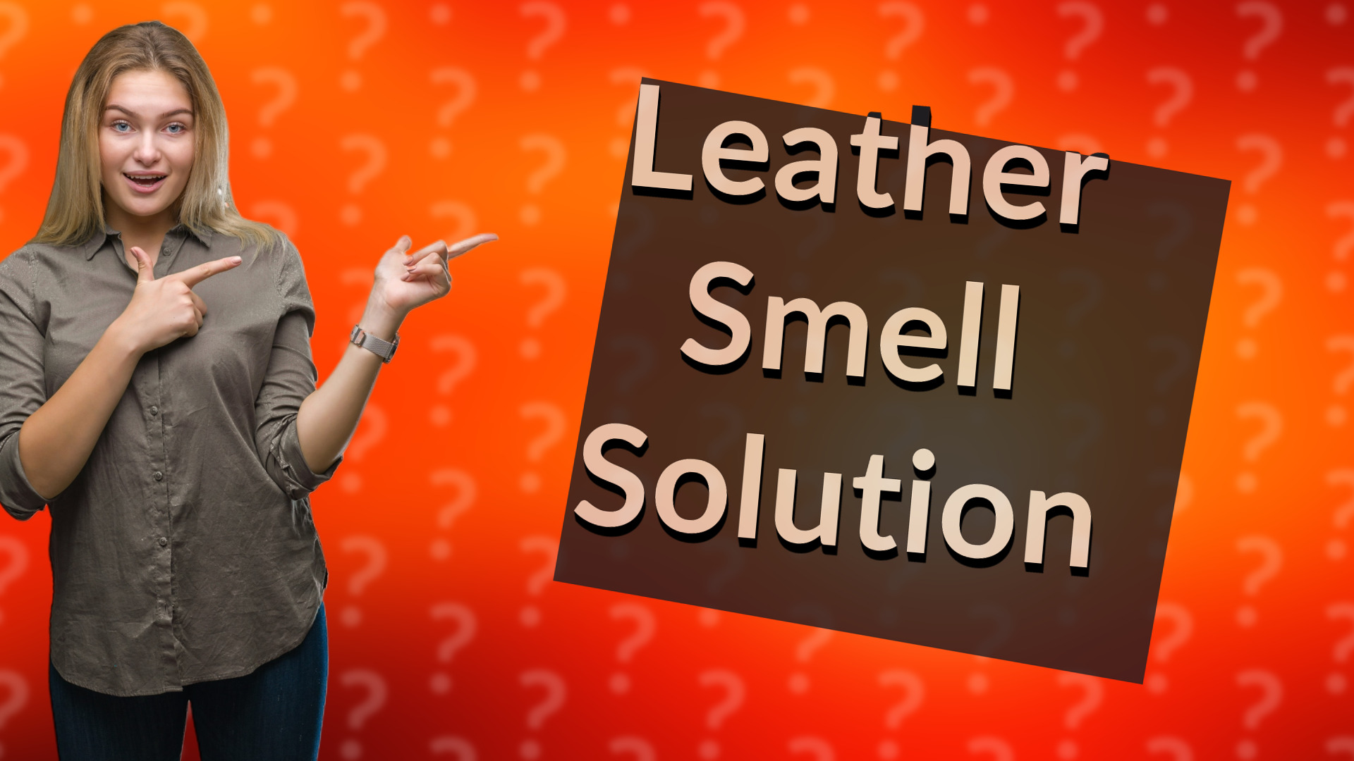 Leather Smell Solution