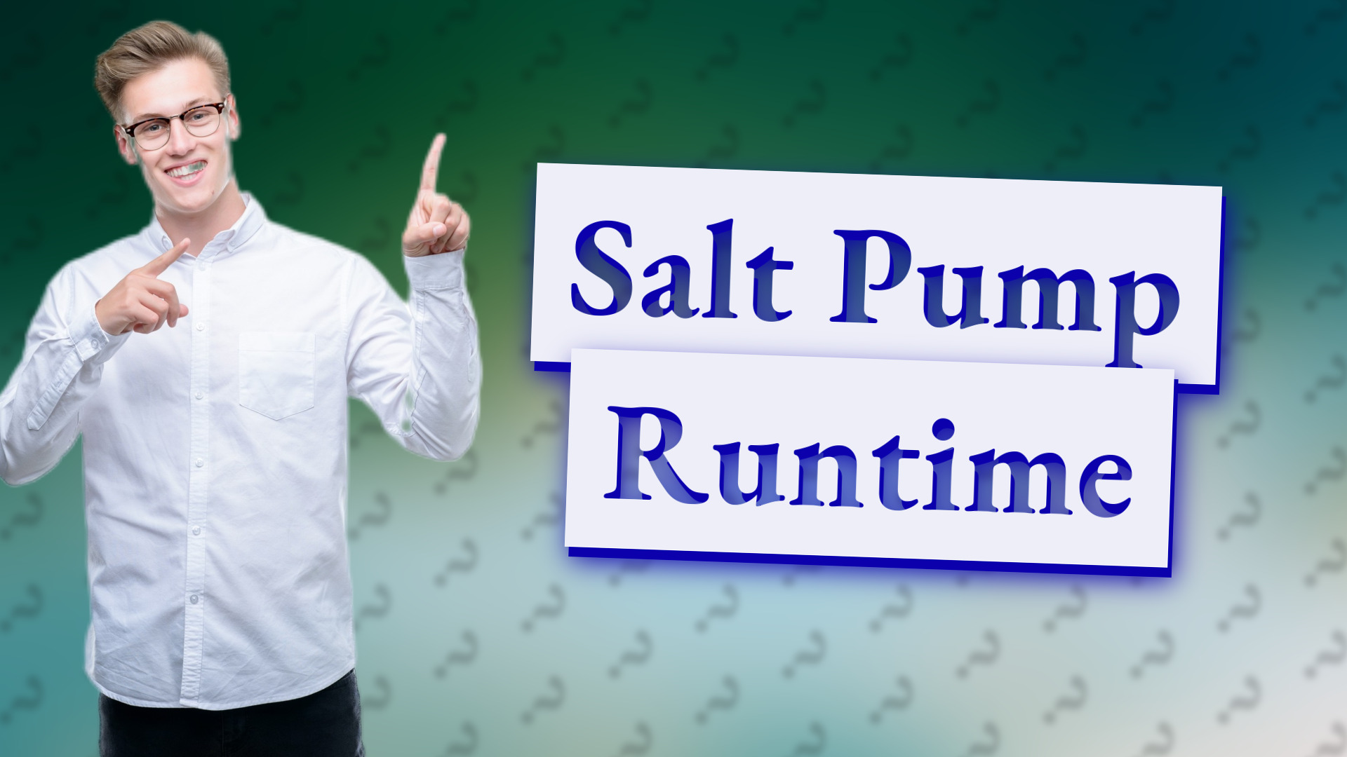 Salt Pump Runtime