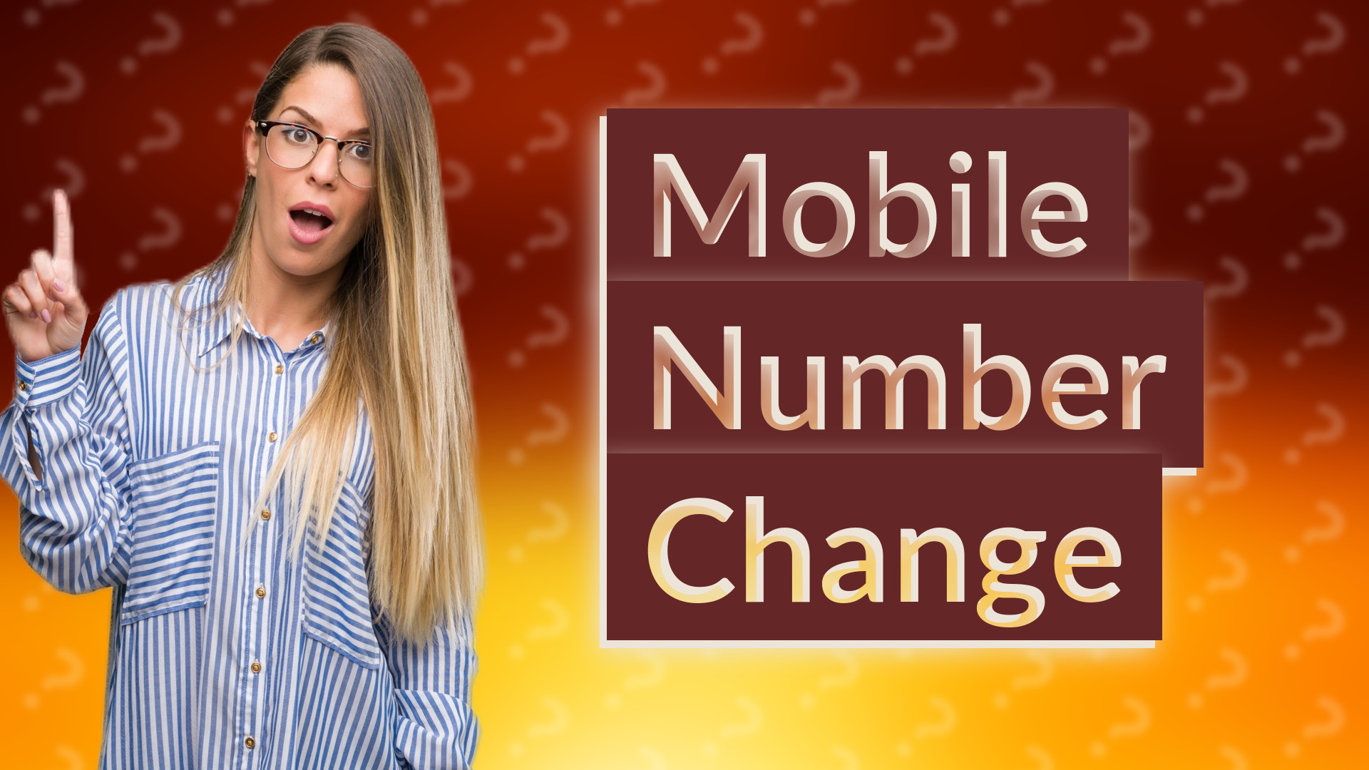 Mobile Number Change