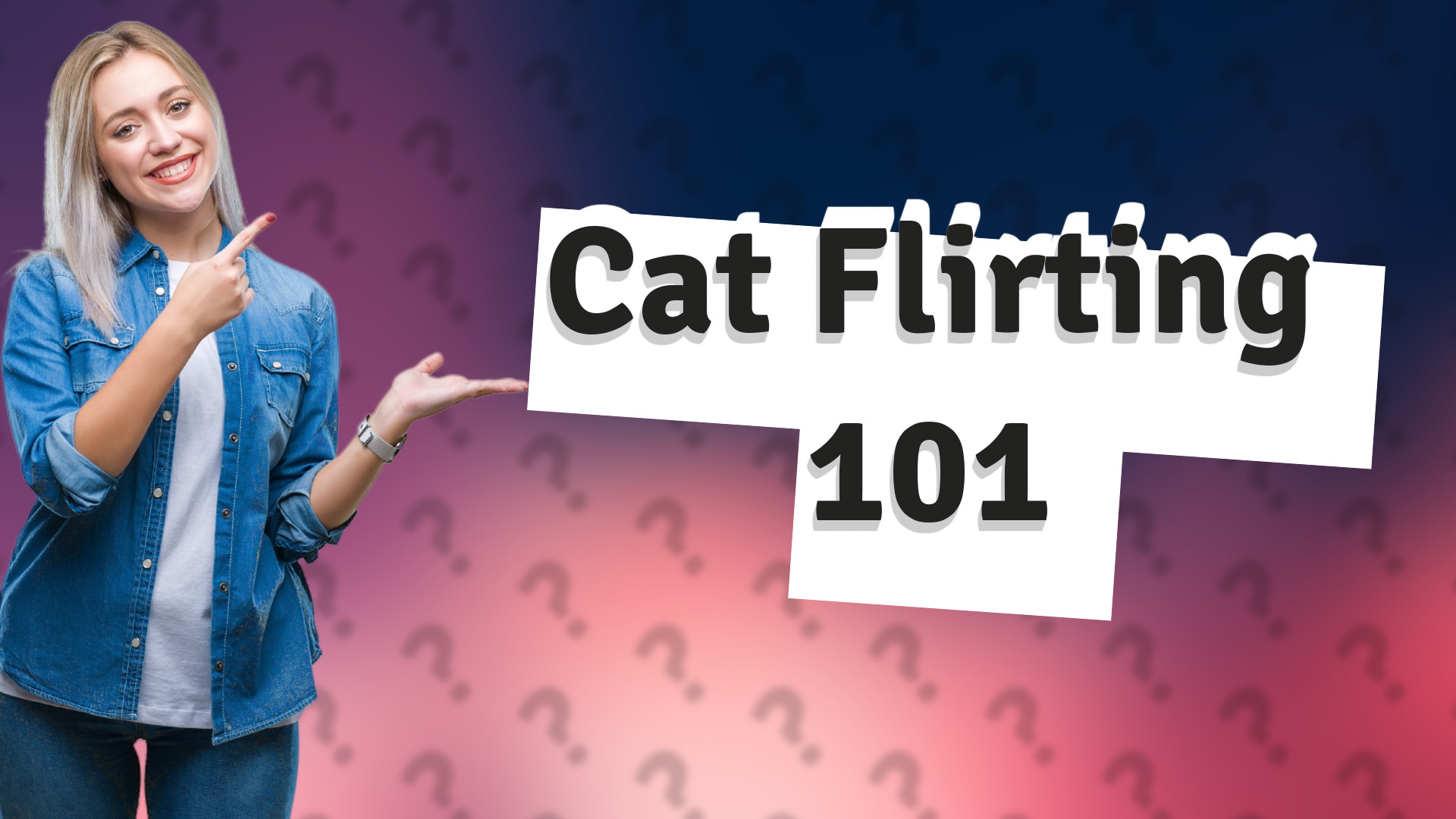 Cat Flirting 101