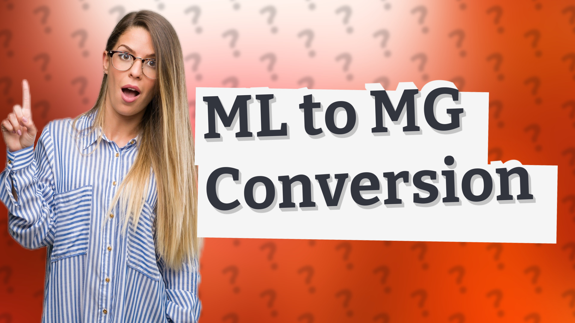ML to MG Conversion