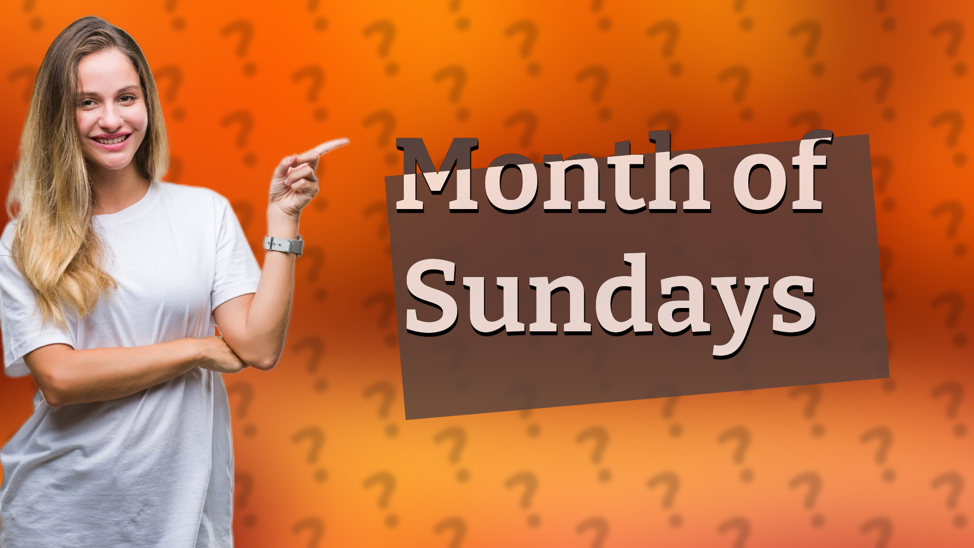 Month of Sundays