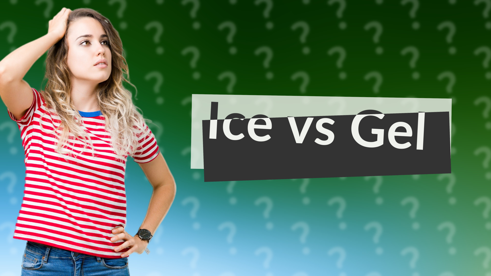 Ice vs Gel