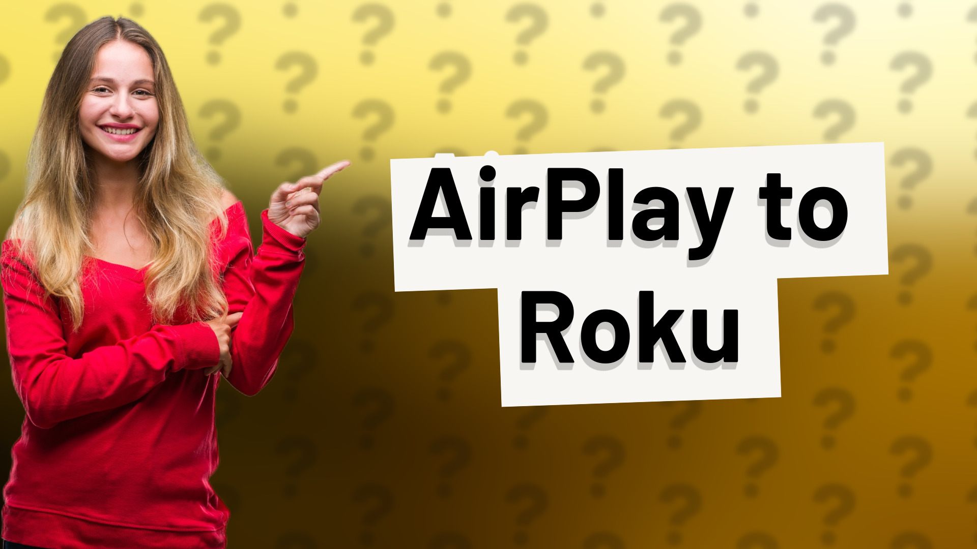 AirPlay to Roku