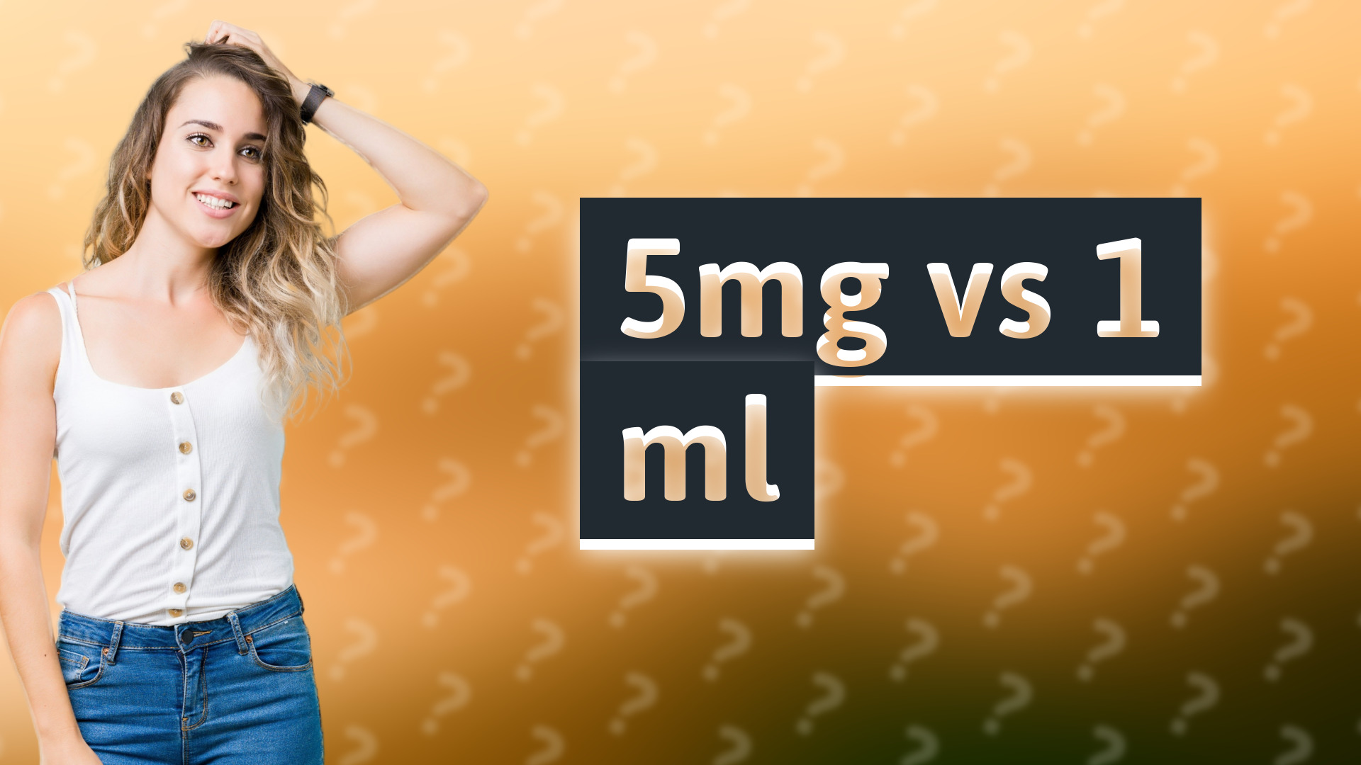 5mg vs 1 ml