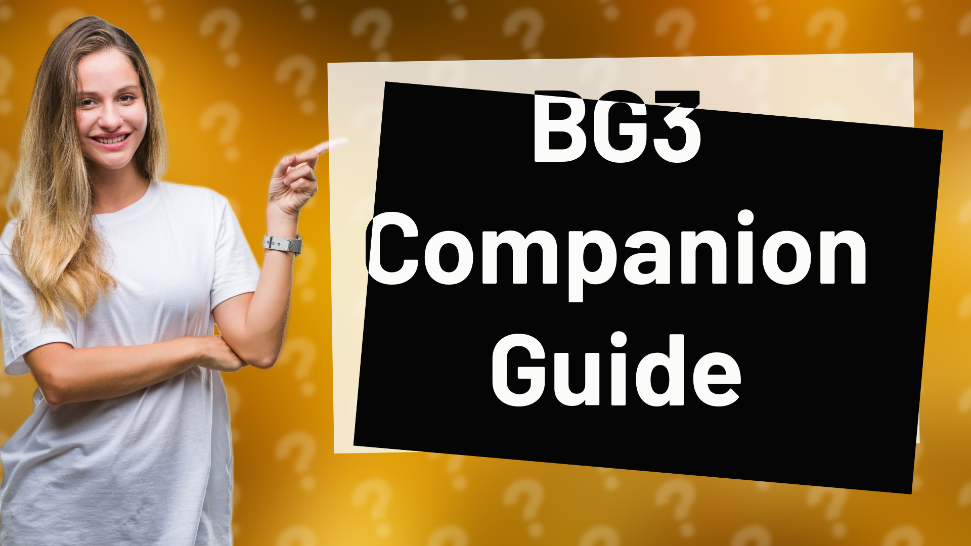 BG3 Companion Guide