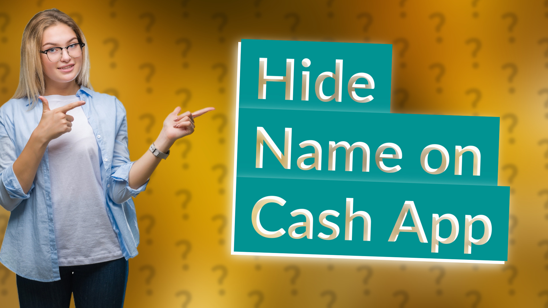 Hide Name on Cash App