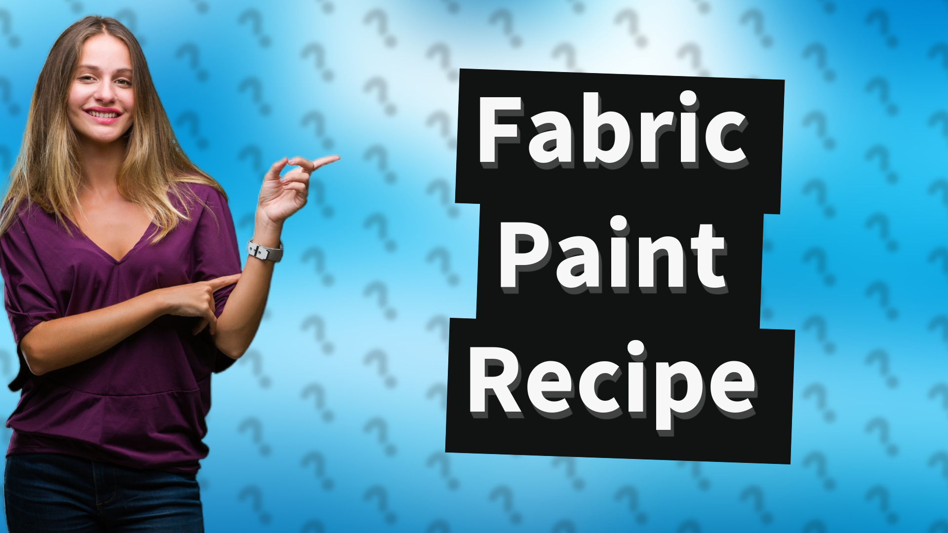 Fabric Paint Recipe