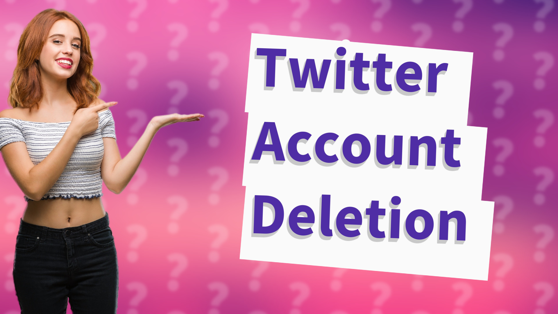 Twitter Account Deletion