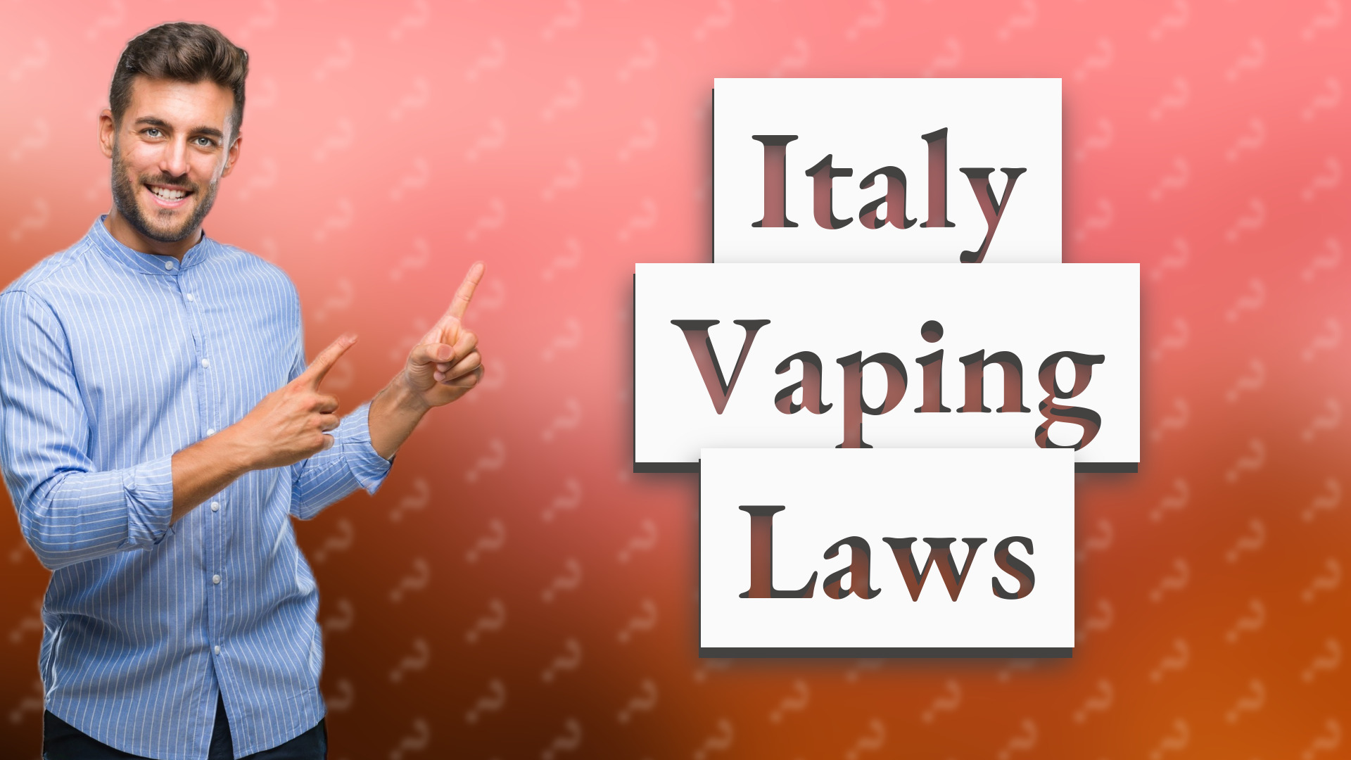 Italy Vaping Laws