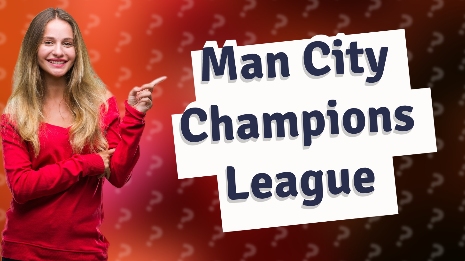Man City Champions League