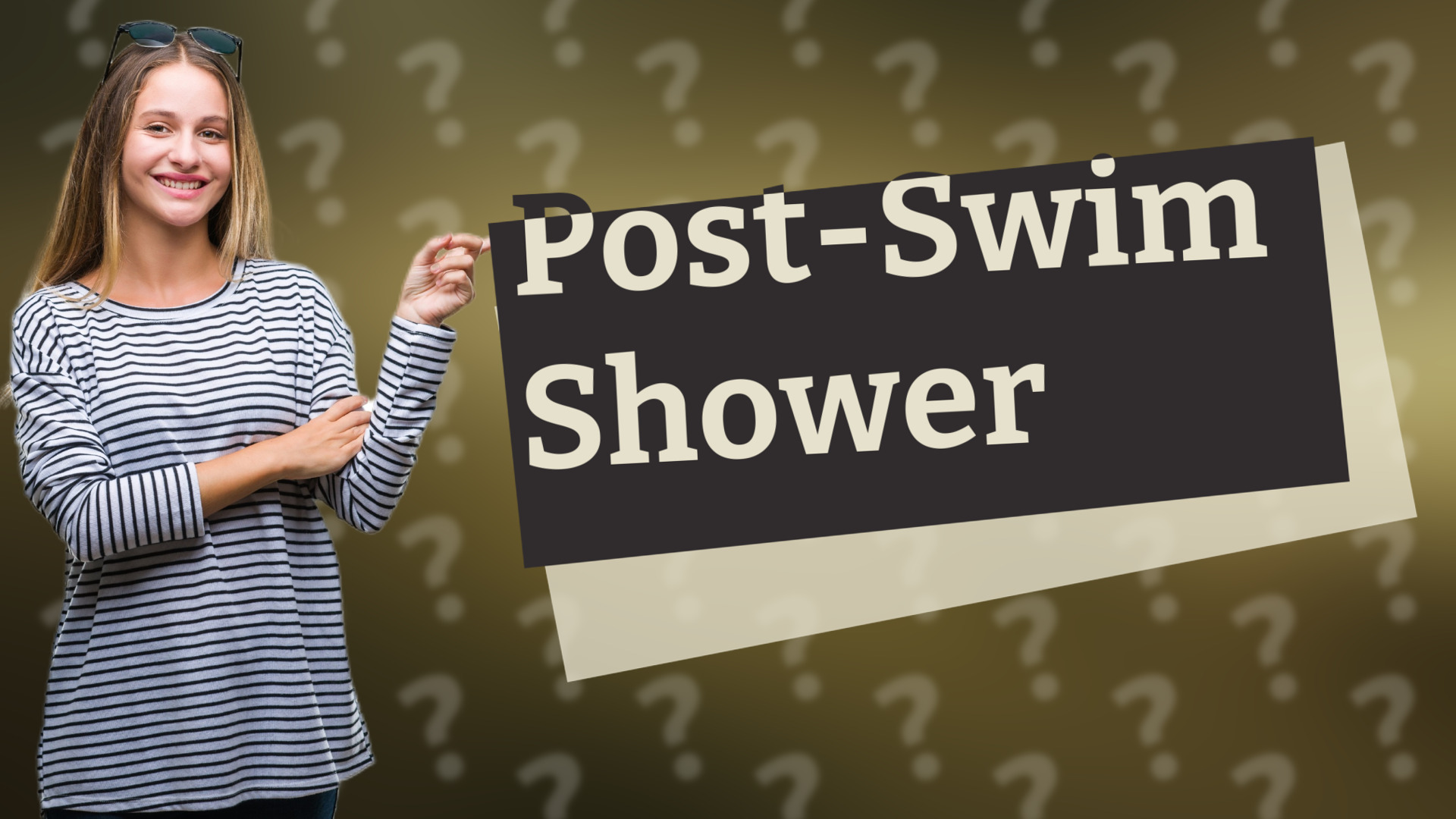 Post-Swim Shower