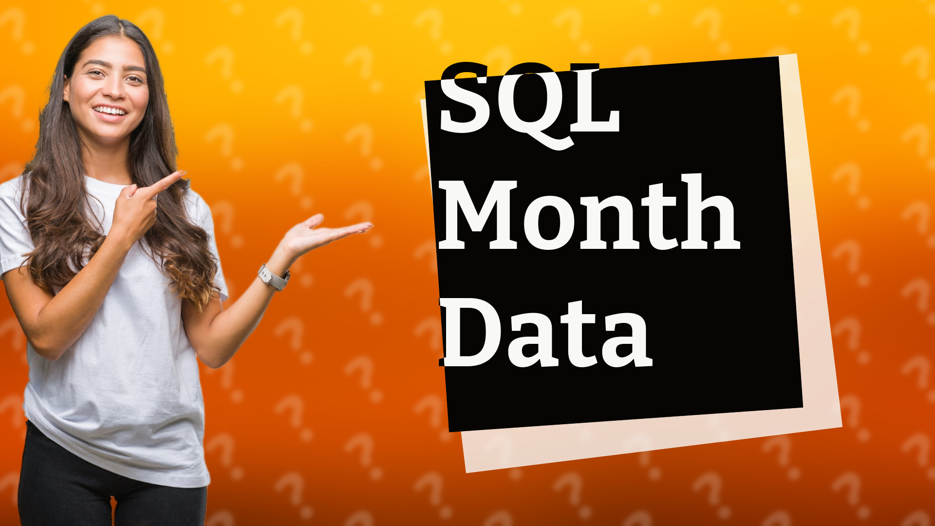 SQL Month Data