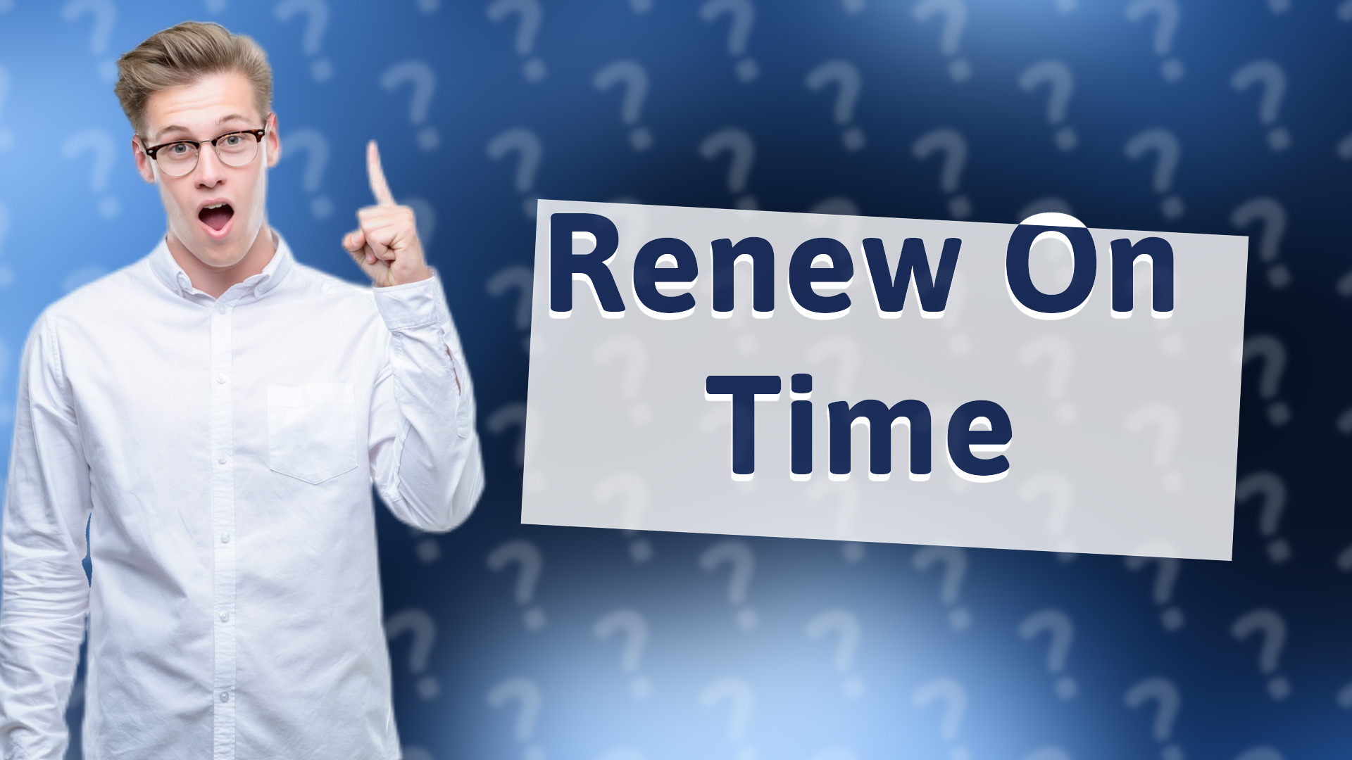 Renew On Time