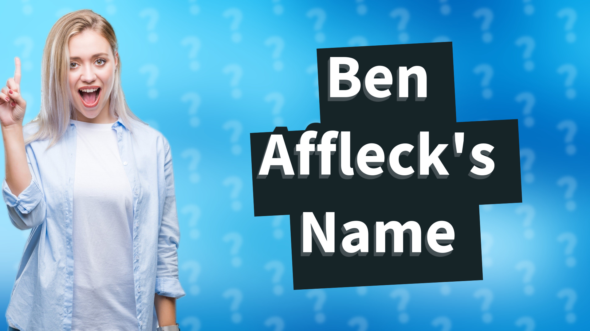 Ben Affleck's Name