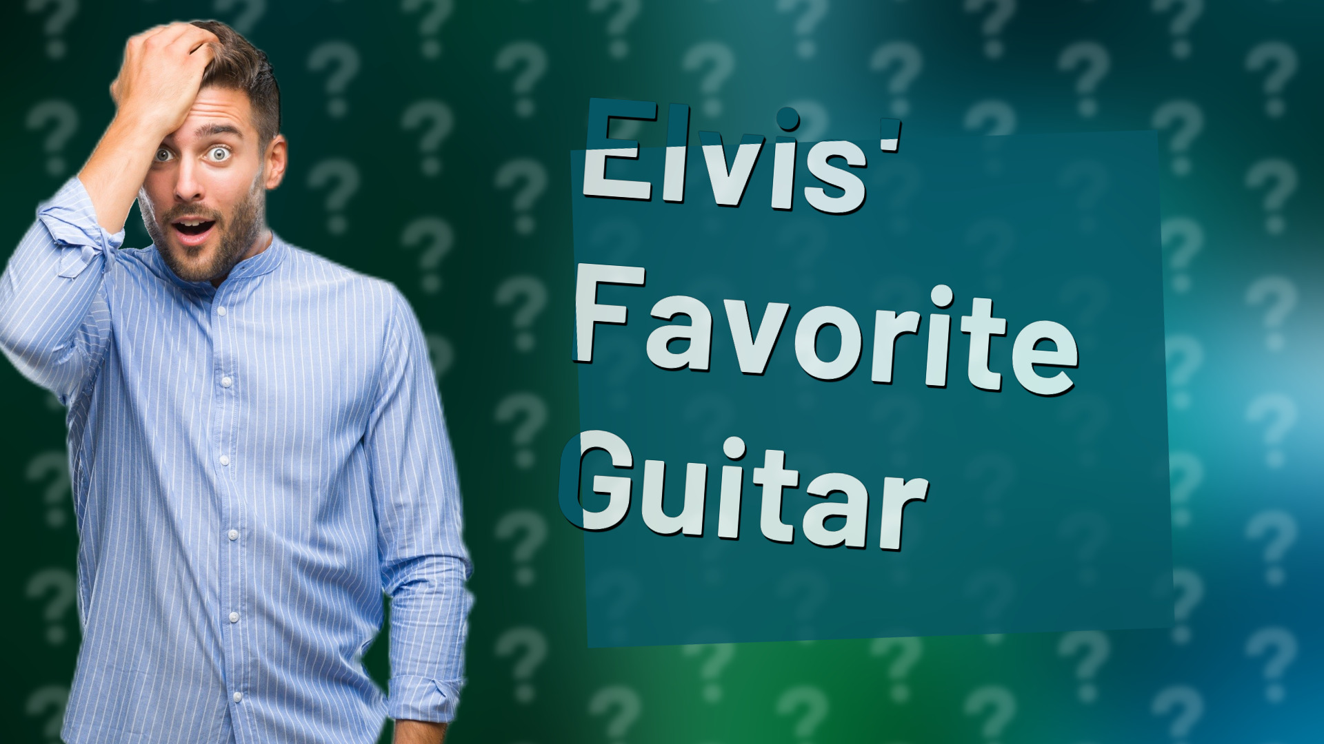Elvis' Favorite Guitar