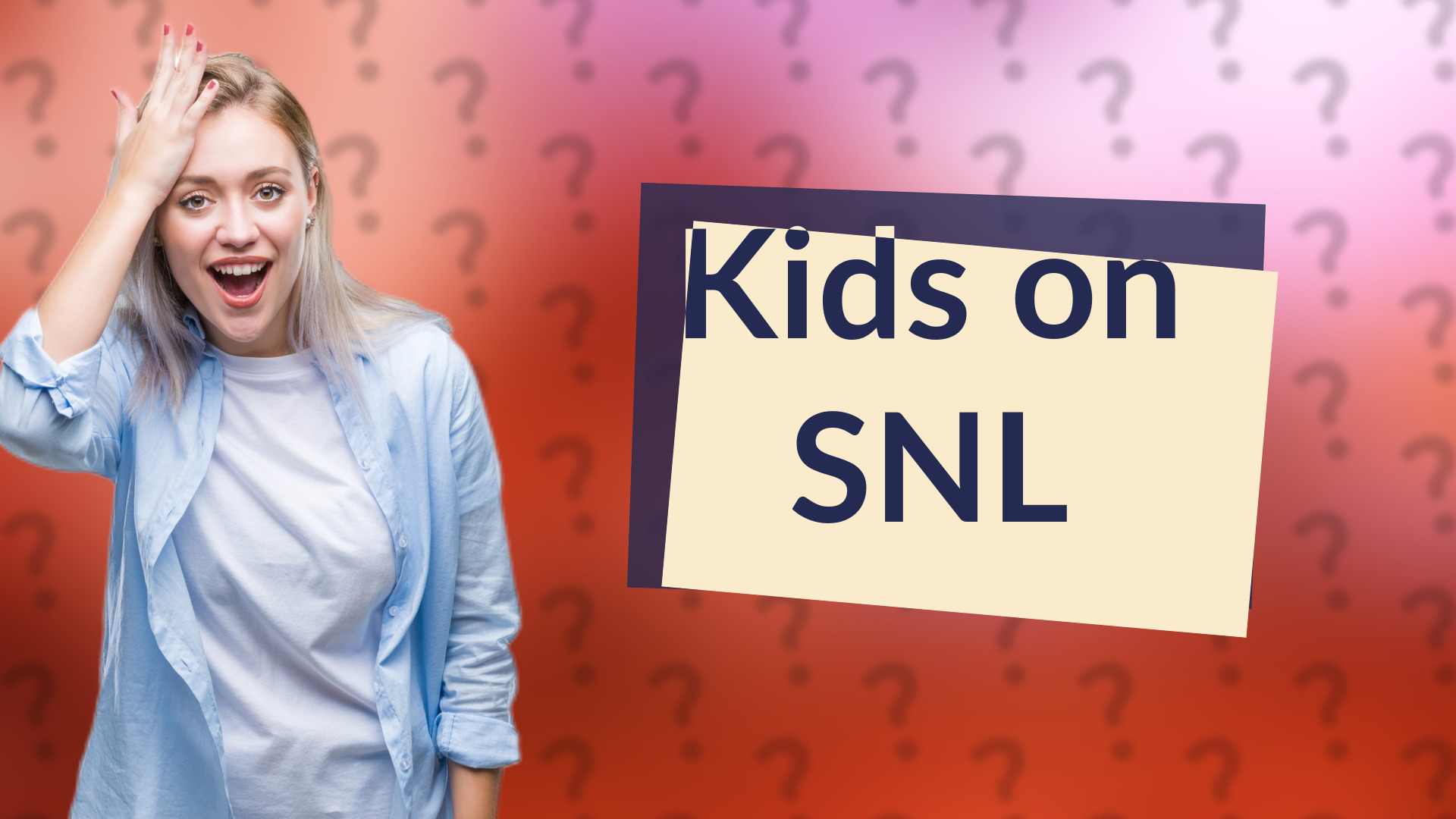 Kids on SNL