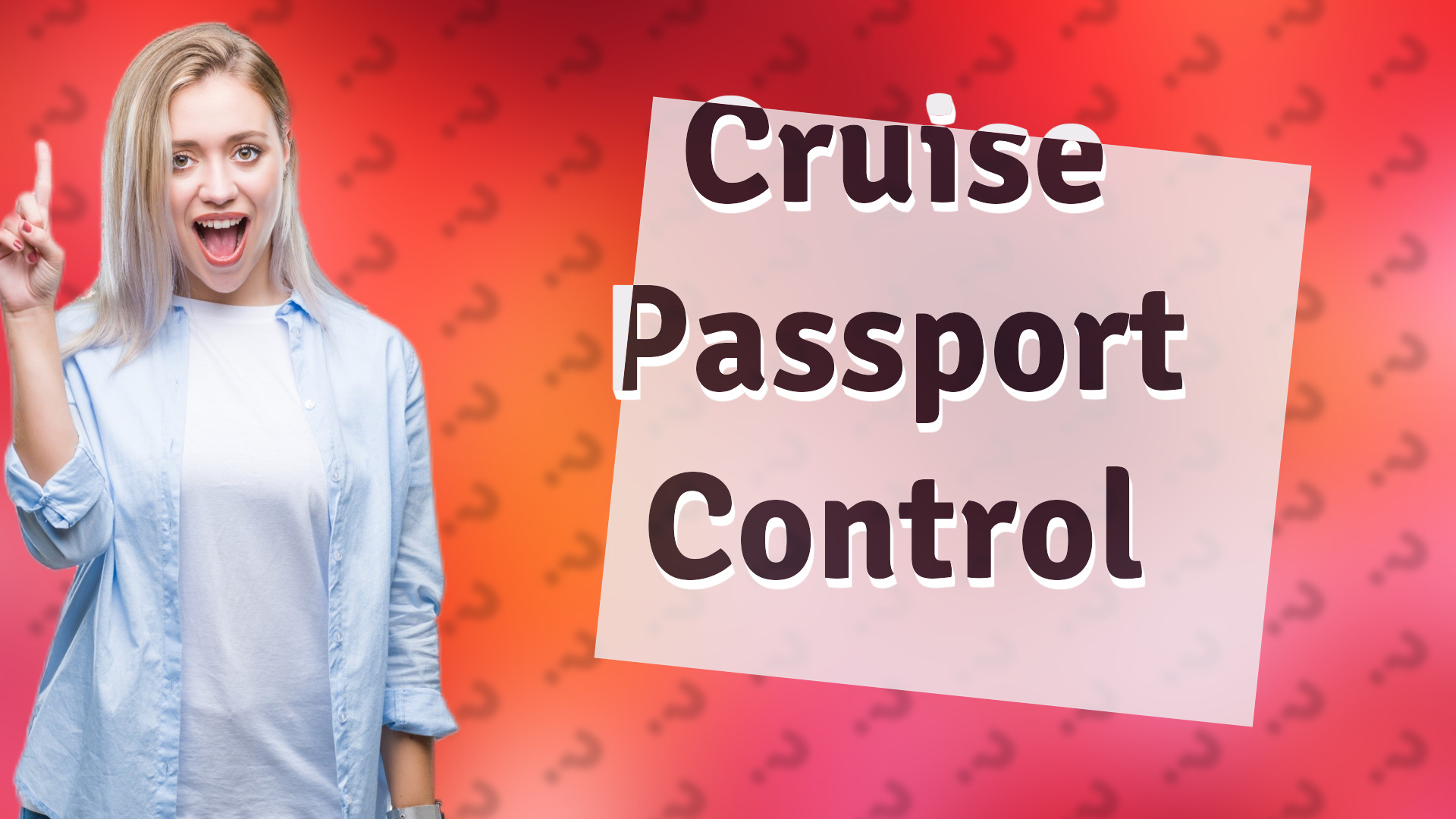 Cruise Passport Control