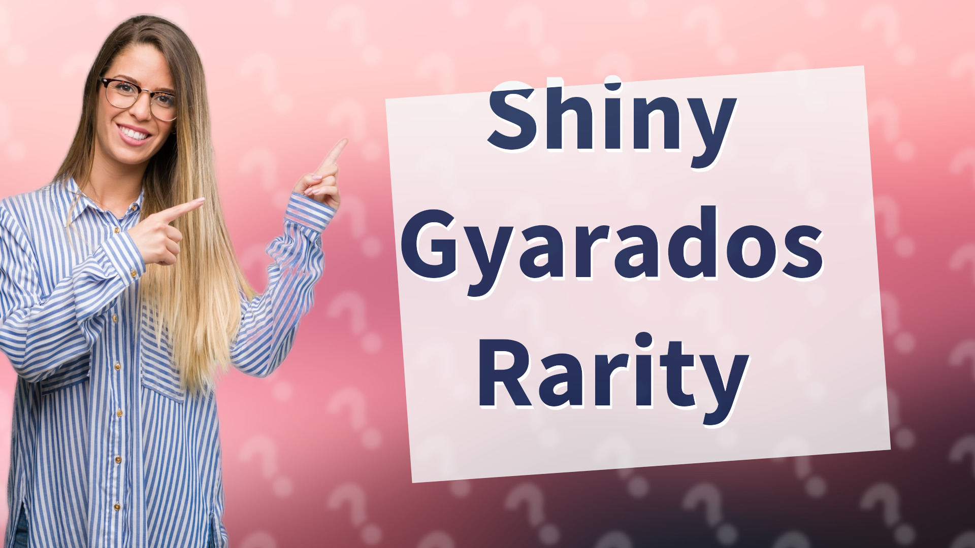Shiny Gyarados Rarity