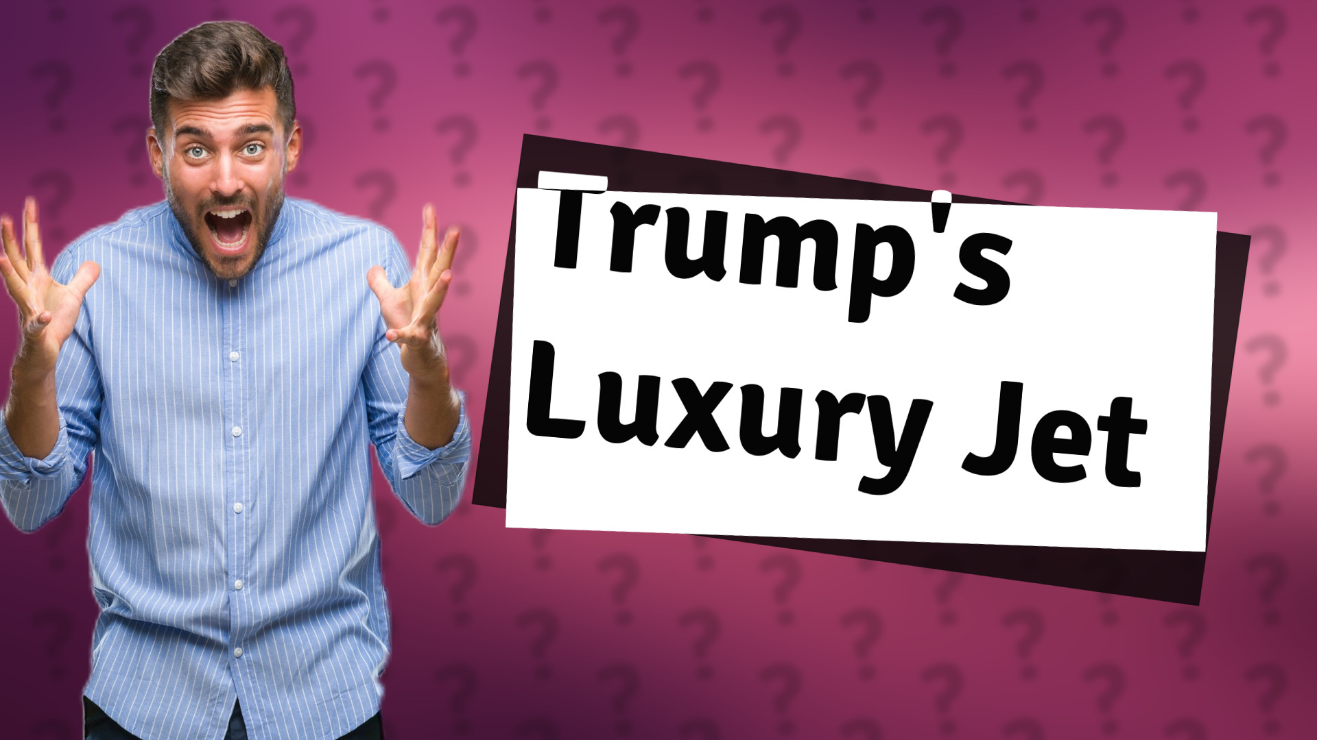 Trump's Luxury Jet