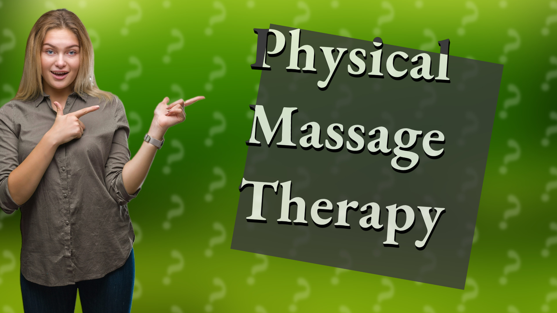 Physical Massage Therapy
