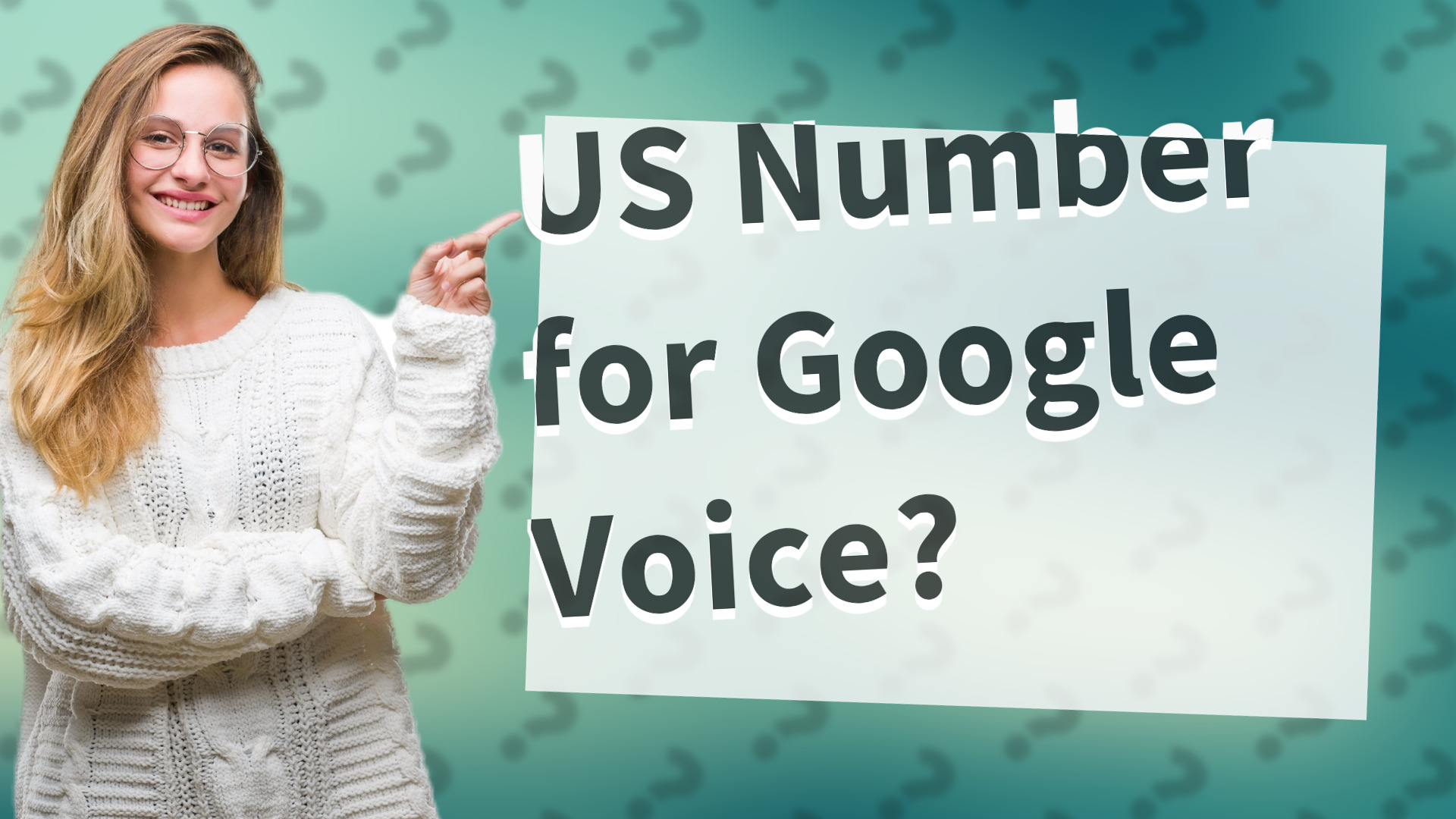 US Number for Google Voice?