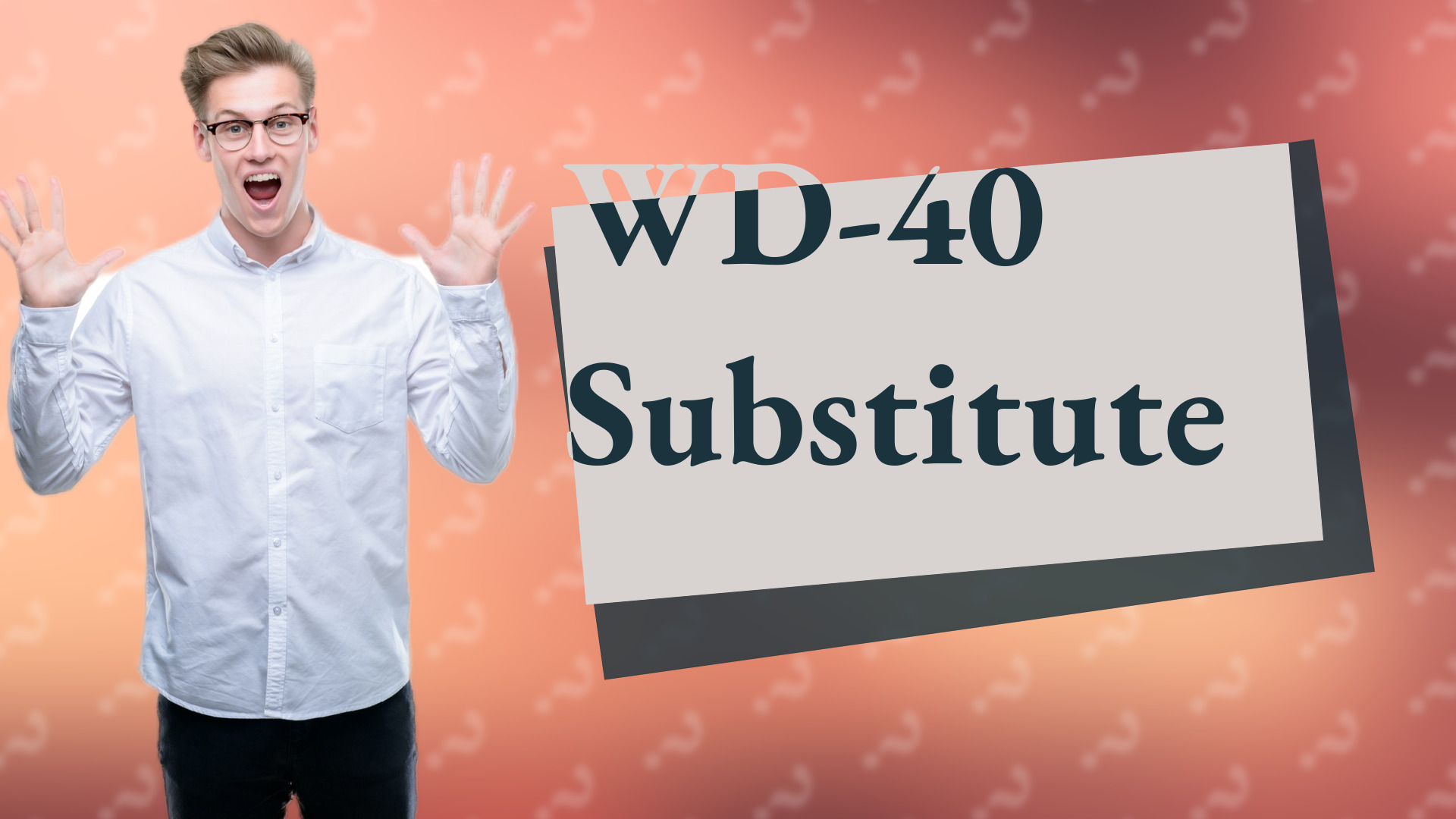 WD-40 Substitute